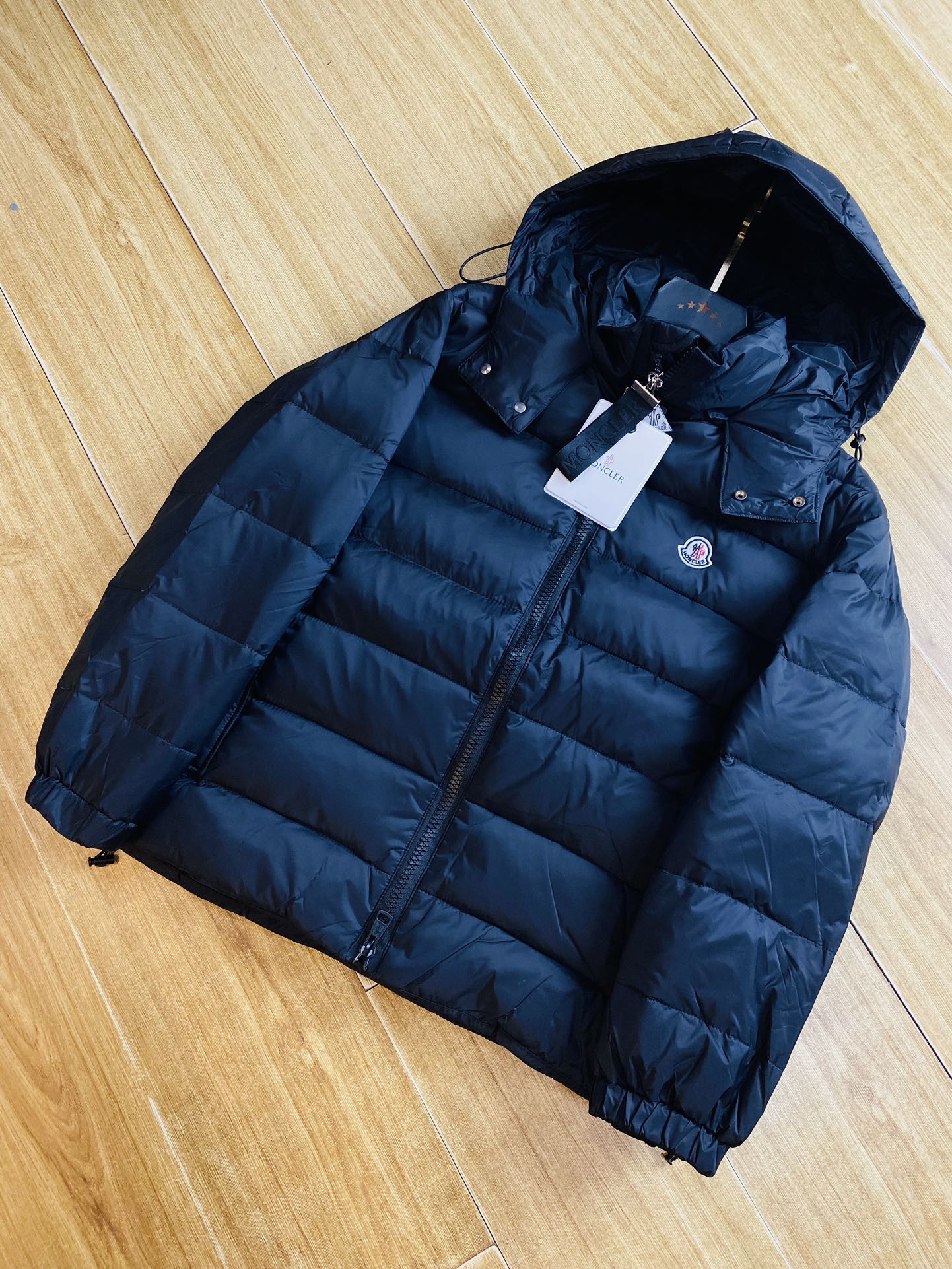 官网原单货可穿200斤蒙口Moncler2024冬款！新款加厚款羽绒服90绒高版本高品质原版面料网红明星