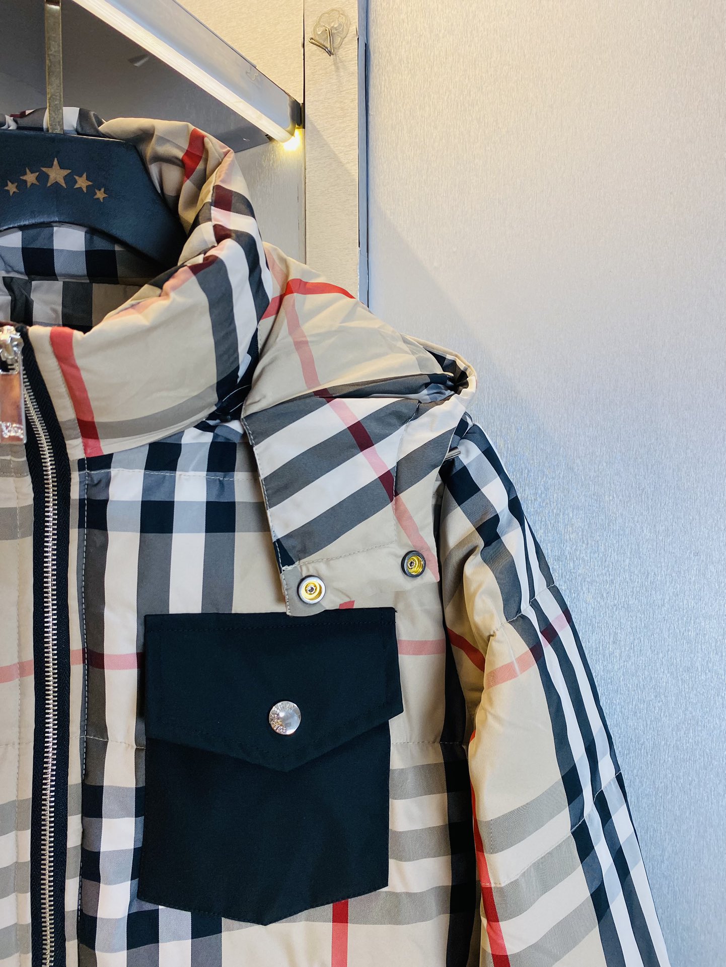 官网原单货可穿200斤巴宝莉Burberry2024冬款！新款加厚款羽绒服90绒高版本高品质原版面料网红