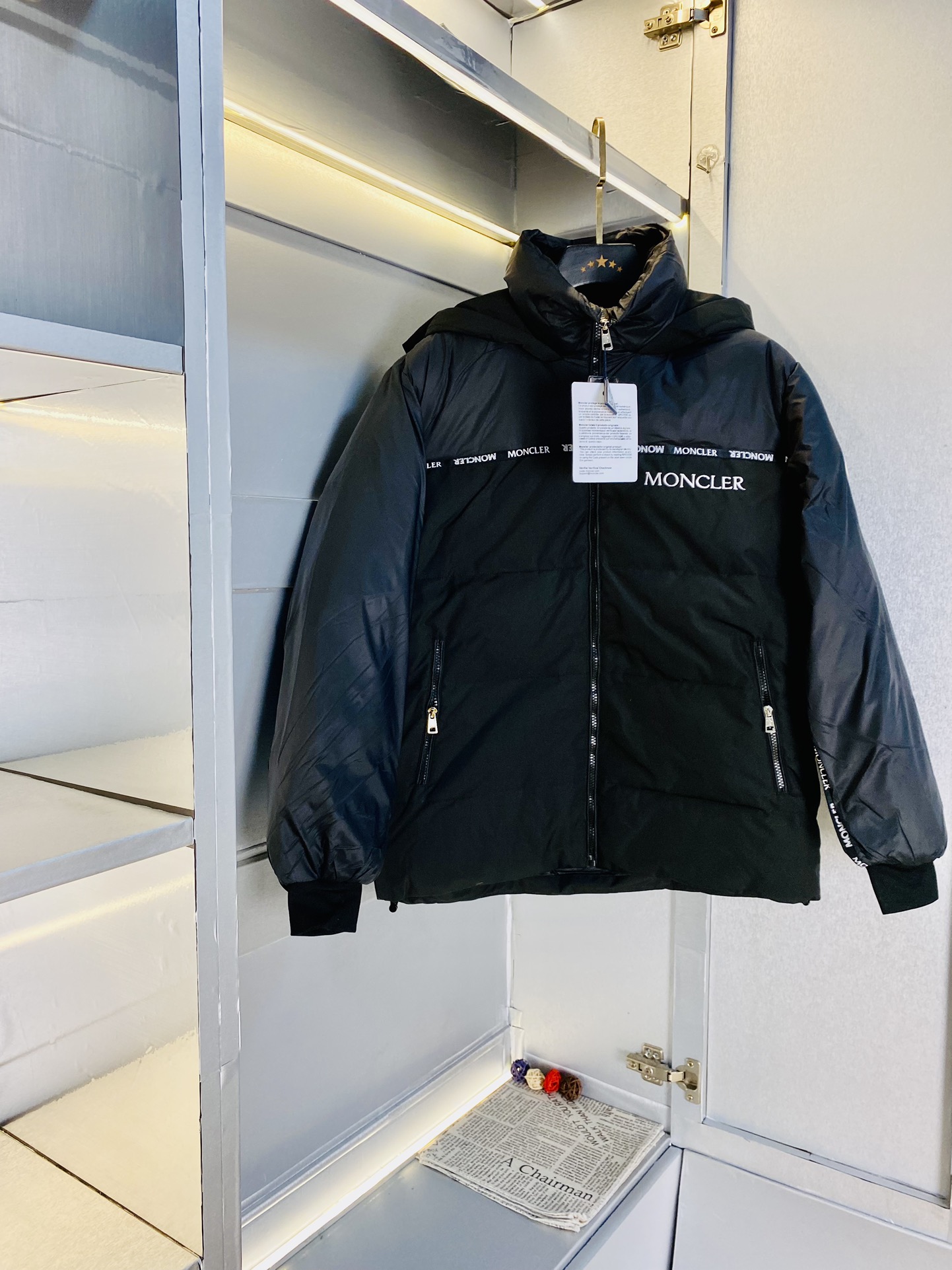 官网原单货可穿200斤蒙口Moncler2024冬款！新款加厚款羽绒服90绒高版本高品质原版面料网红明星