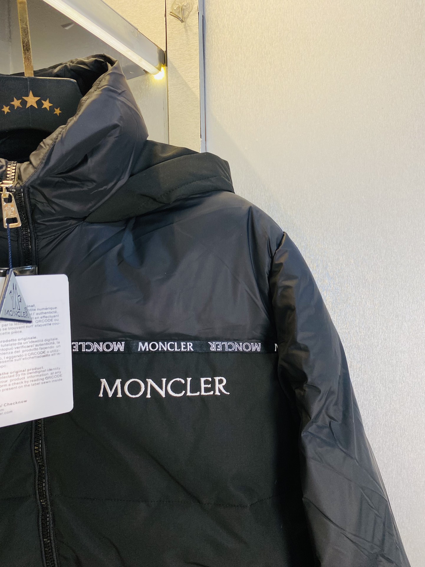 官网原单货可穿200斤蒙口Moncler2024冬款！新款加厚款羽绒服90绒高版本高品质原版面料网红明星