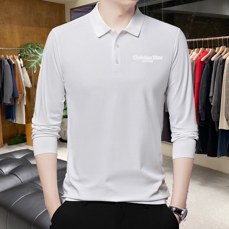 NO:117893,Wearable 220 catties M-5XL Dior Original Quality 2025 Latest Business Men's Long Sleeve Lapel Polo T-shirt High-end Printing Workmanship!  Selected counters to customize top imported fabrics, all details are perfectly 1-to-1 reproduction, restore the authenticity 100% original hardware, high-end customized auxiliary materials, original factory original standard, excellent upper body effect!  ,dior,dior,tees,t-shirt,alexander wang19860909可穿220斤 M-5XL迪奥Dior 原单品质 2025最新款 商务男装长袖翻领PoloT恤 高级印花做工！精选专柜订制顶级进口面料 所有细节做工完美1比1复刻 还原正品百分百 原版五金 高端订制辅料 原厂原标 上身效果超赞！,,dior,dior,tees，t-shirt,alexander wang,Men's clothing