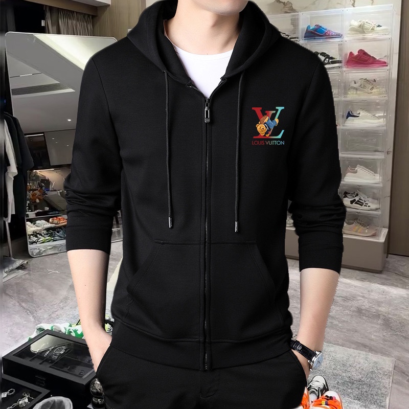 NO:121057,Add fleece, can wear 200 kilograms of fat man's gospel, Louis Vuitton Lv, original single quality, complete three standards, latest 2025 cardigan hooded sweatshirt cardigan sweatshirt coat, selected counter custom top imported fabric, all details are perfectly 1 to 1 replica, restore the authentic 100% original hardware, high-end customized auxiliary materials, original factory original standard, the upper body effect is excellent!  Number of codes: M-4XL, louis vuitton, louis vuitton, hoodie, sweatshirts, jackets & coats, hats, alexander wang19860909加绒 可穿200斤胖子福音 路易威登Lv 原单品质 三标齐全 2025最新款 开衫连帽卫衣开衫卫衣外套 精选专柜订制顶级进口面料 所有细节做工完美1比1复刻 还原正品百分百 原版五金 高端订制辅料 原厂原标 上身效果超赞！码数:M-4XL,,louis vuitton,louis vuitton,hoodie,sweatshirts,jackets & coats,hats,alexander wang,Men's clothing