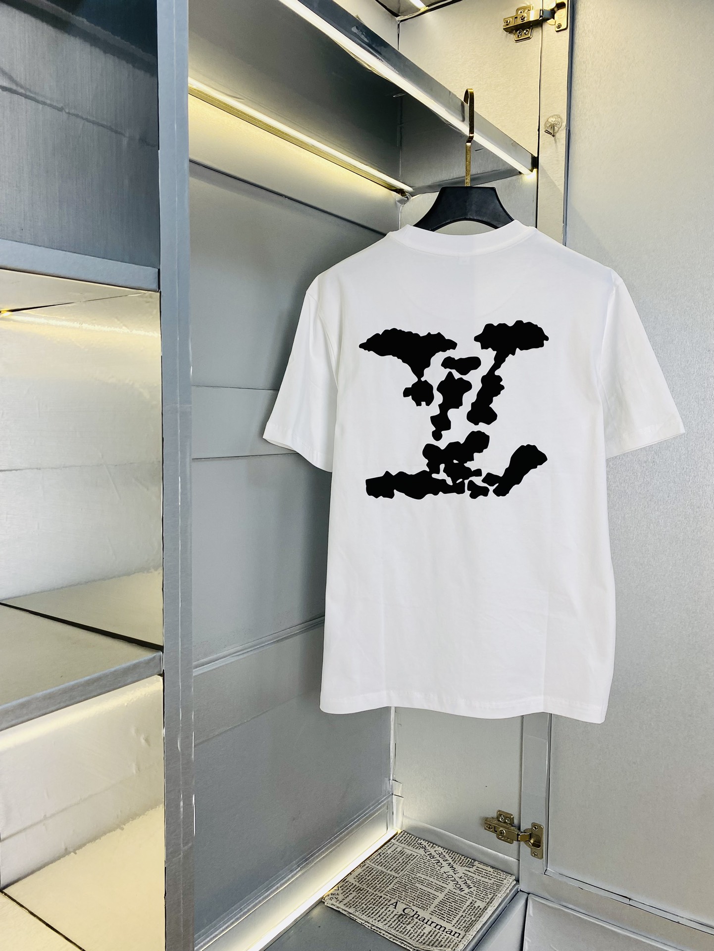 ！ 🔥穿210斤 胖子福音 情侣装💞路易威登Lv 原单品质 2025最新款 男装短袖T恤 精选专柜订制顶