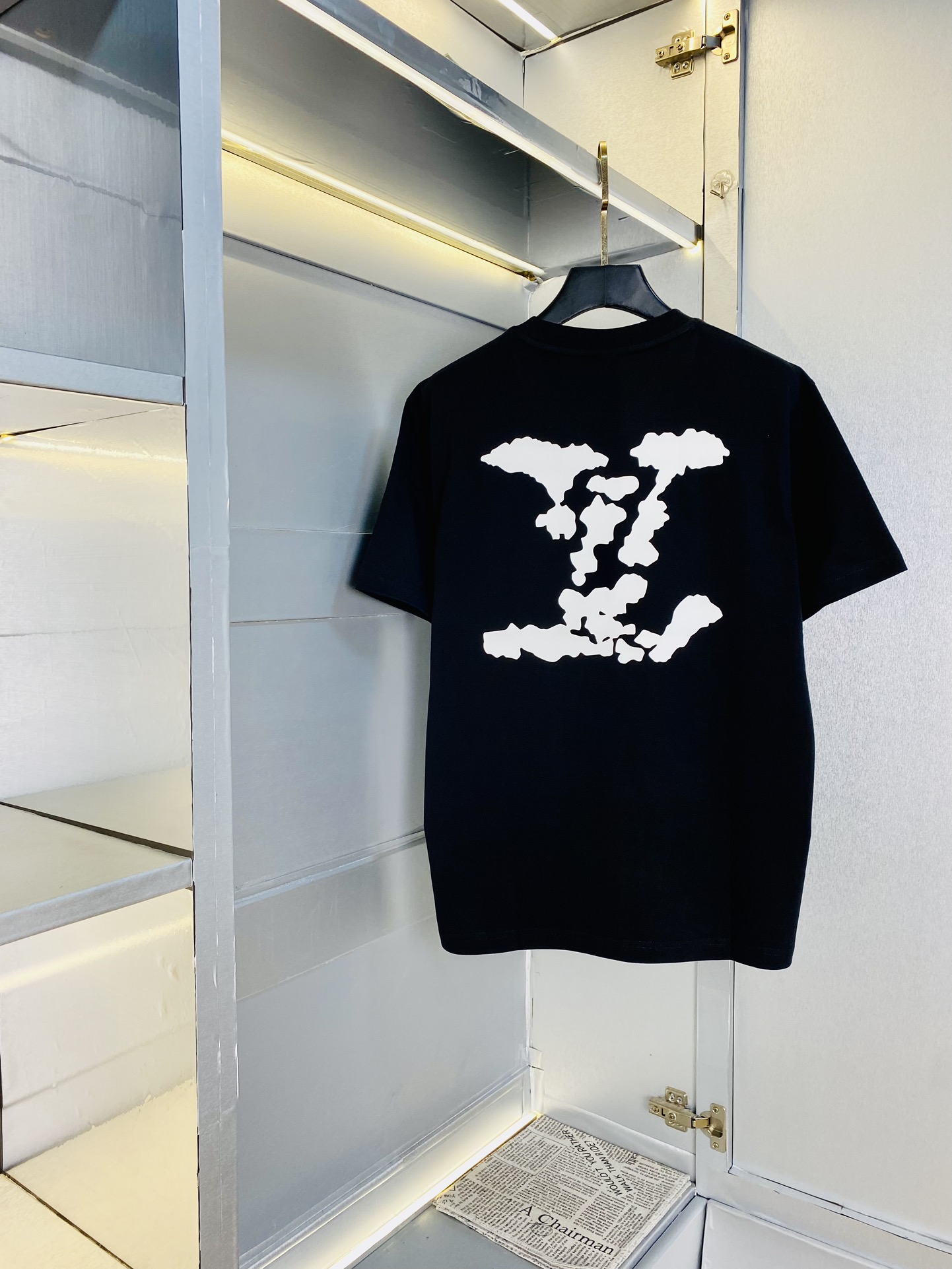 ！ 🔥穿210斤 胖子福音 情侣装💞路易威登Lv 原单品质 2025最新款 男装短袖T恤 精选专柜订制顶