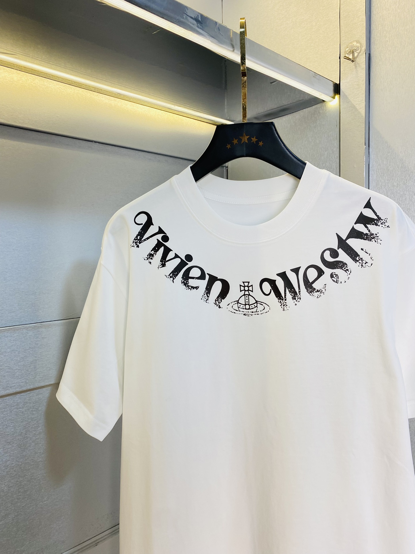 ！ 🔥穿210斤 胖子福音 情侣装💞西太后Vivienne维维安 原单品质 2025最新款 男装短袖T恤
