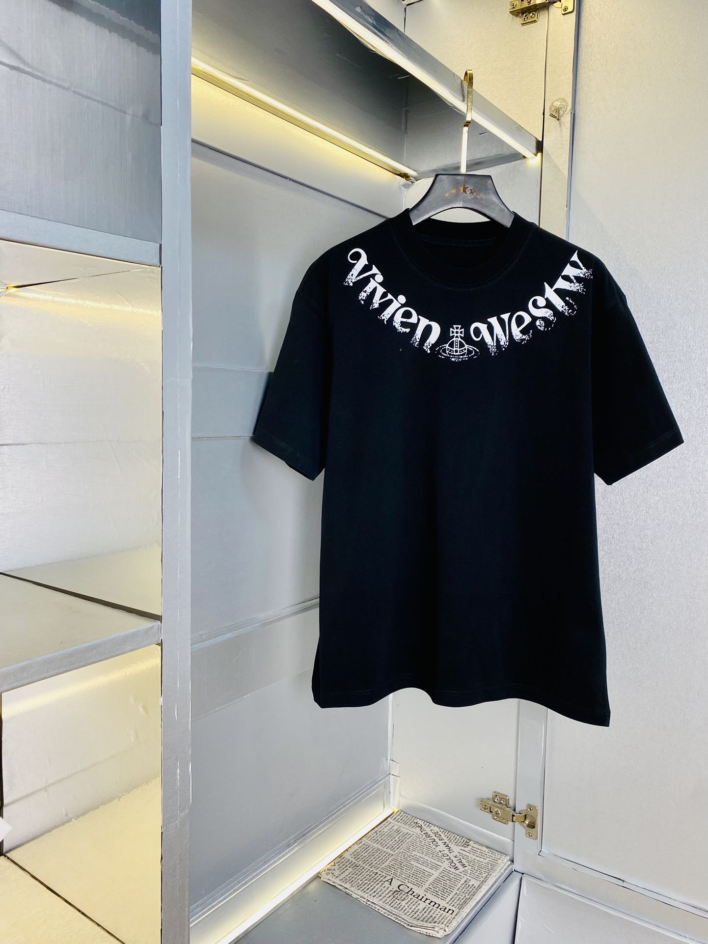 ！ 🔥穿210斤 胖子福音 情侣装💞西太后Vivienne维维安 原单品质 2025最新款 男装短袖T恤