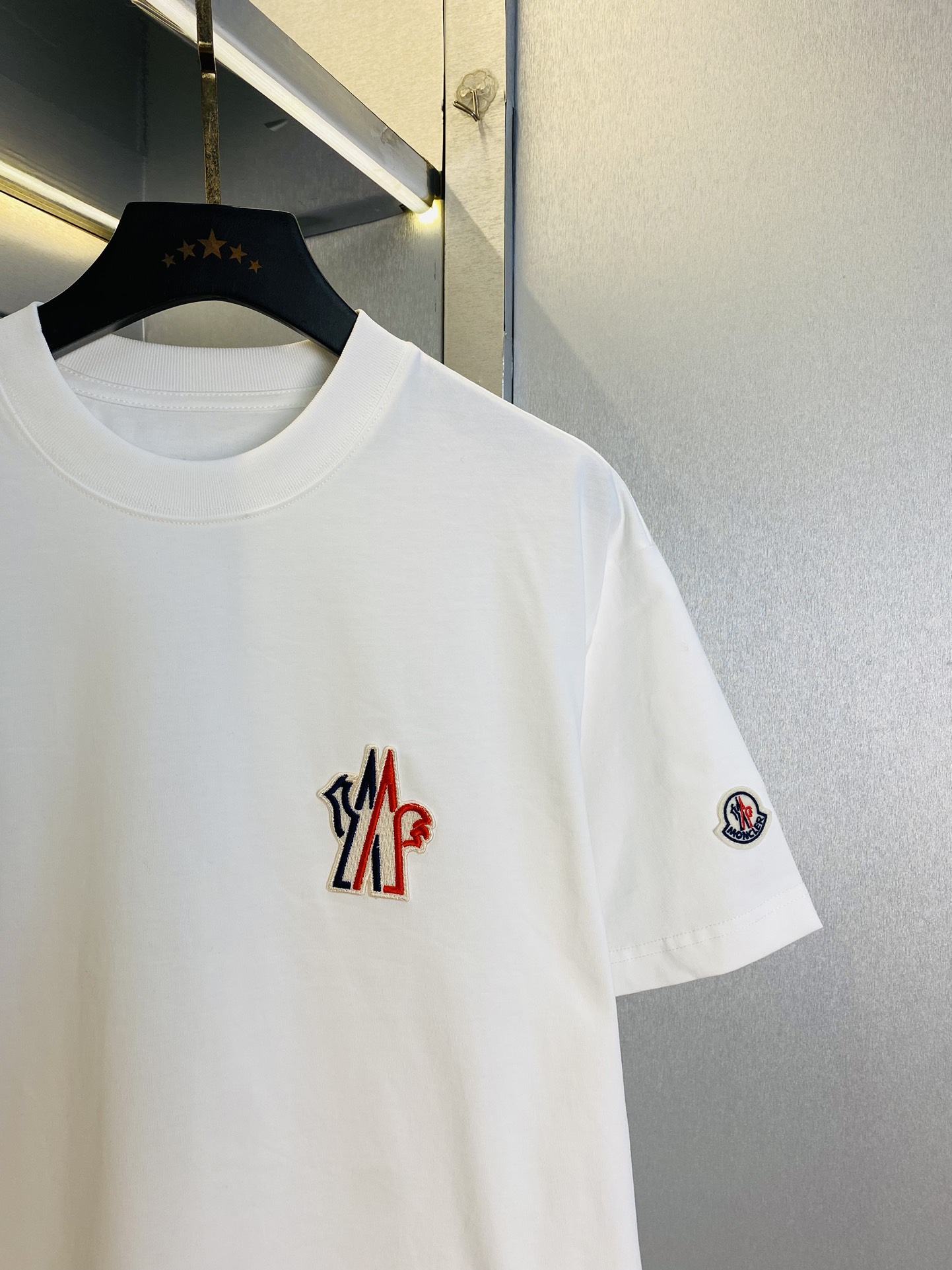 ！ 🔥穿210斤 胖子福音 情侣装💞蒙口Moncler 原单品质 2025最新款 男装短袖T恤 精选专柜
