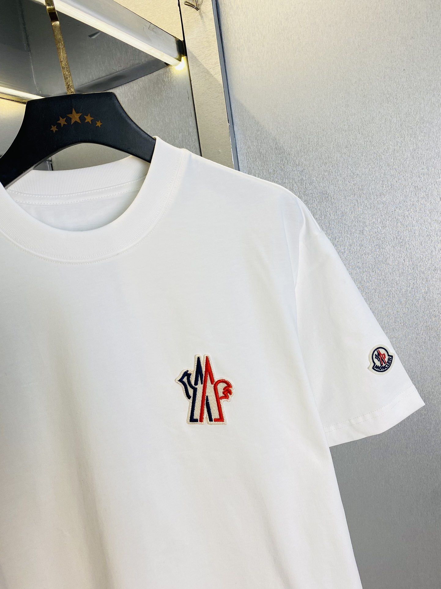 ！ 🔥穿210斤 胖子福音 情侣装💞蒙口Moncler 原单品质 2025最新款 男装短袖T恤 精选专柜