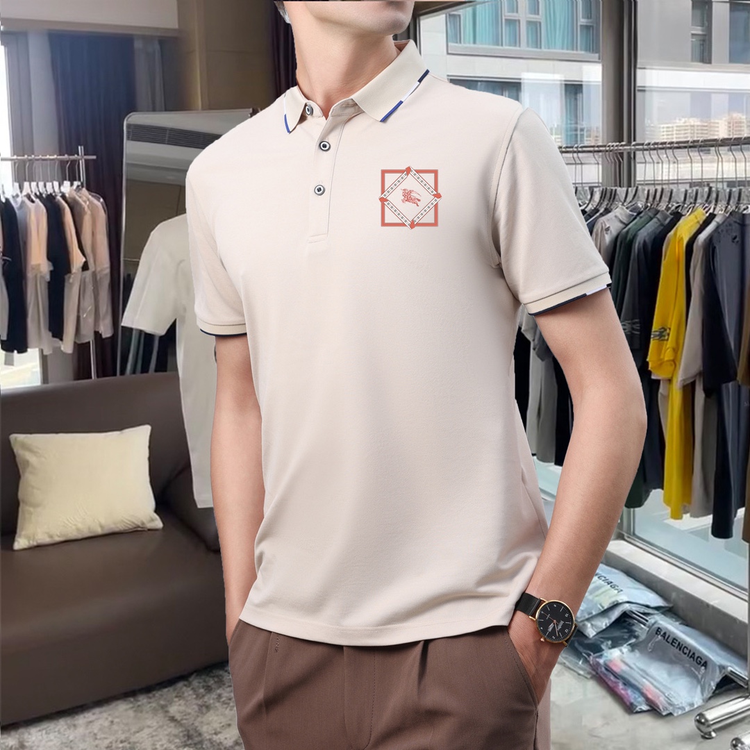 NO:159101,Can wear 200 catties size M-4XL Burberry Original quality Latest style Men's lapel short-sleeved T-shirt High-end printed workmanship!  Selected counters to customize the top mercerized bead flooring fabric, all the details are perfectly 1-to-1 reproduction, restore the authenticity 100% original hardware, high-end customized auxiliary materials, original factory original standard, excellent upper body effect!  ,burberry,burberry,T-shirt,tees,t-shirt,alexander wang19860909可穿200斤 码数M-4XL 巴宝莉Burberry 原单品质 最新款 男装翻领短袖T恤 高级印花做工！精选专柜订制顶级丝光珠地棉进口面料 所有细节做工完美1比1复刻 还原正品百分百 原版五金 高端订制辅料 原厂原标 上身效果超赞！,,burberry,burberry,T-shirt,tees，t-shirt,alexander wang,Men's clothing