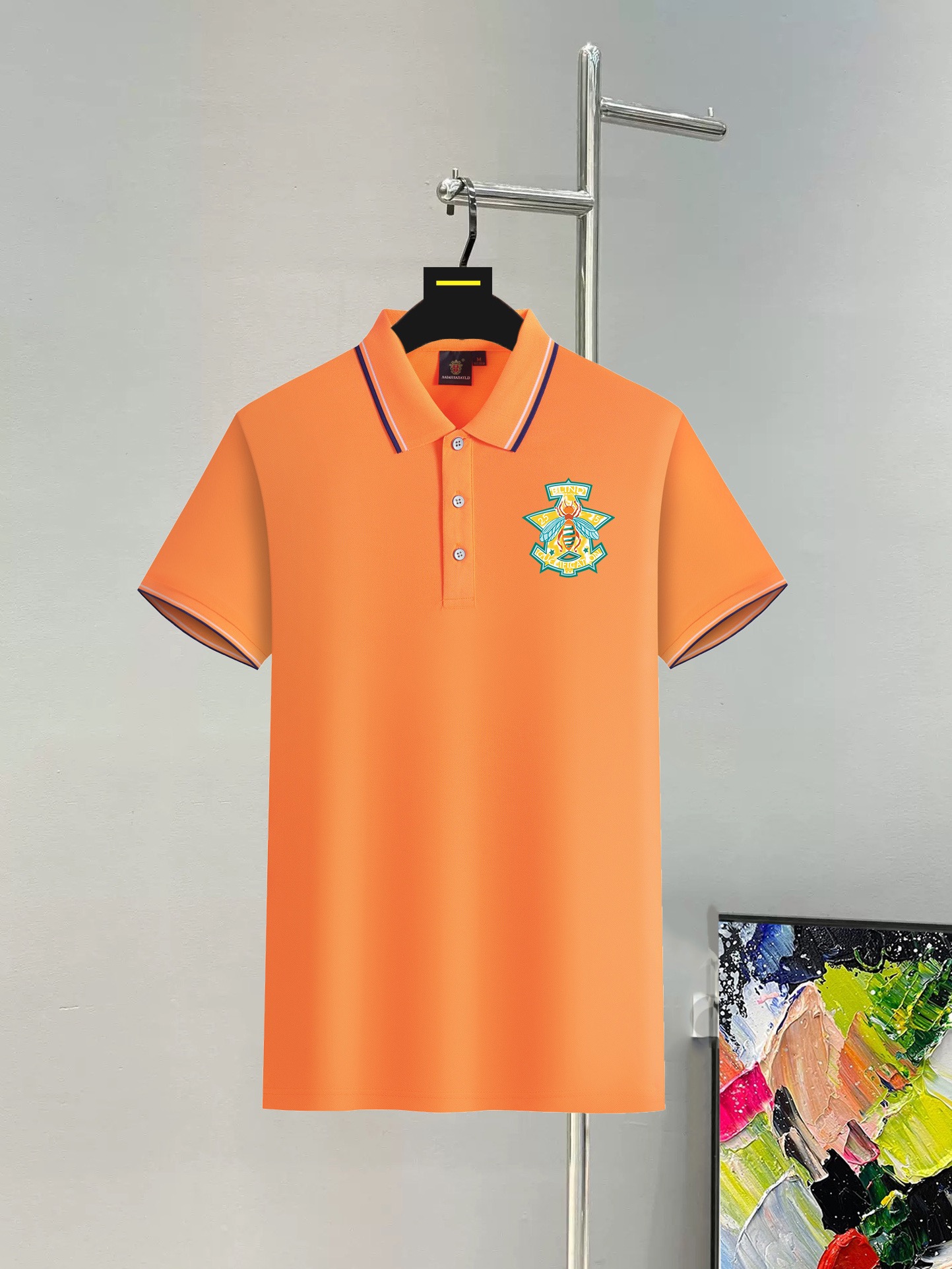 NO:124671,Wearable 240 catties, size M-6XL Gucci original single quality 2025 latest men's lapel short-sleeved T-shirt, high-end printed workmanship!  Selected counters to customize the top mercerized bead flooring fabric, all the details are perfectly 1-to-1 reproduction, restore the authenticity 100% original hardware, high-end customized auxiliary materials, original factory original standard, excellent upper body effect!  ,gucci,T-shirt,tees,t-shirt,alexander wang19860909可穿240斤 码数M-6XL 古奇Gucci 原单品质 2025最新款 男装翻领短袖T恤 高级印花做工！精选专柜订制顶级丝光珠地棉进口面料 所有细节做工完美1比1复刻 还原正品百分百 原版五金 高端订制辅料 原厂原标 上身效果超赞！,,gucci,T-shirt,tees，t-shirt,alexander wang,Men's clothing