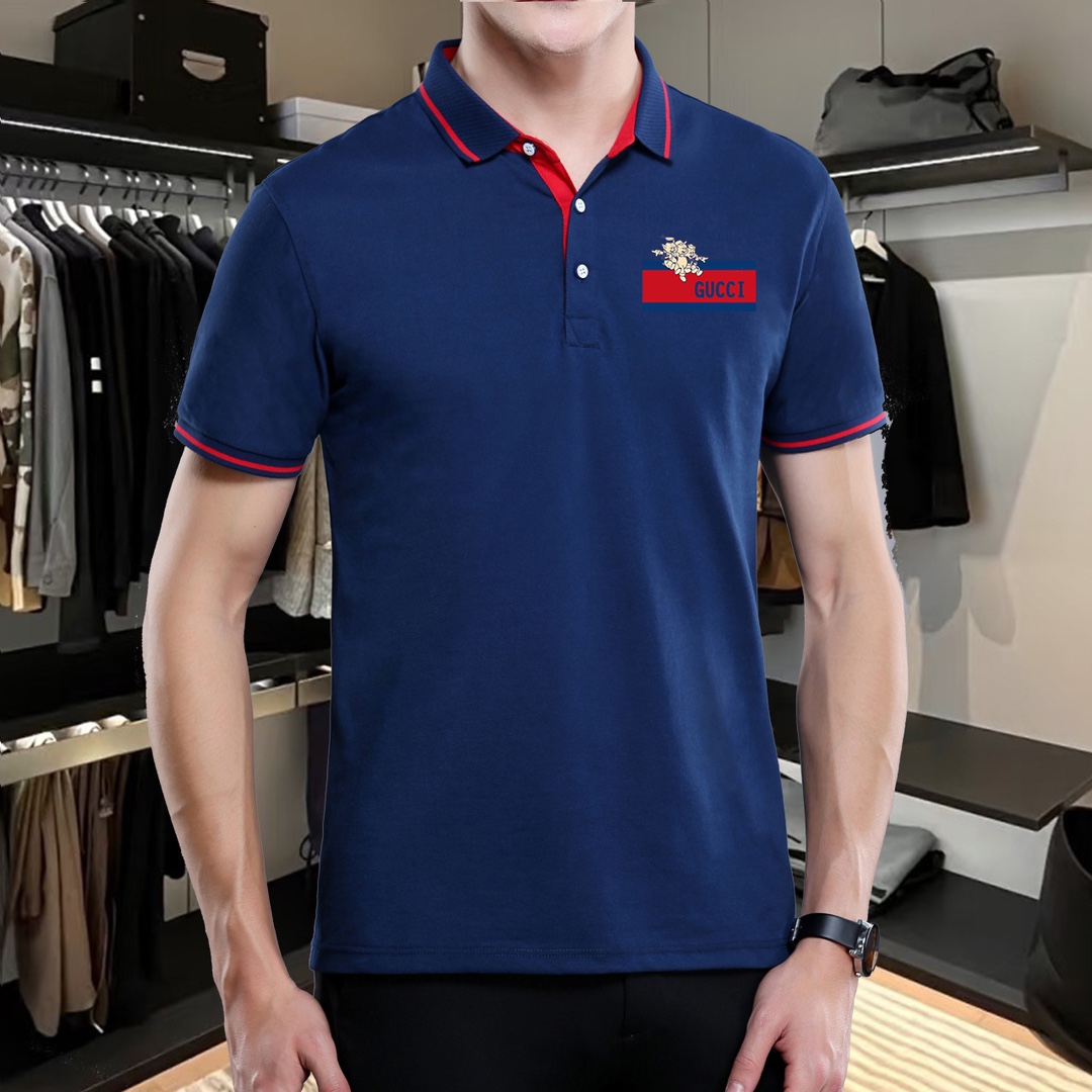 NO:129555,Wearable 240 catties, size M-6XL Gucci original quality latest style men's lapel short-sleeved T-shirt, high-end printed workmanship!  Selected counters to customize the top mercerized bead flooring fabric, all the details are perfectly 1-to-1 reproduction, restore the authenticity 100% original hardware, high-end customized auxiliary materials, original factory original standard, excellent upper body effect!  ,gucci,T-shirt,tees,t-shirt,alexander wang19860909可穿240斤 码数M-6XL 古奇Gucci 原单品质 最新款 男装翻领短袖T恤 高级印花做工！精选专柜订制顶级丝光珠地棉进口面料 所有细节做工完美1比1复刻 还原正品百分百 原版五金 高端订制辅料 原厂原标 上身效果超赞！,,gucci,T-shirt,tees，t-shirt,alexander wang,Men's clothing