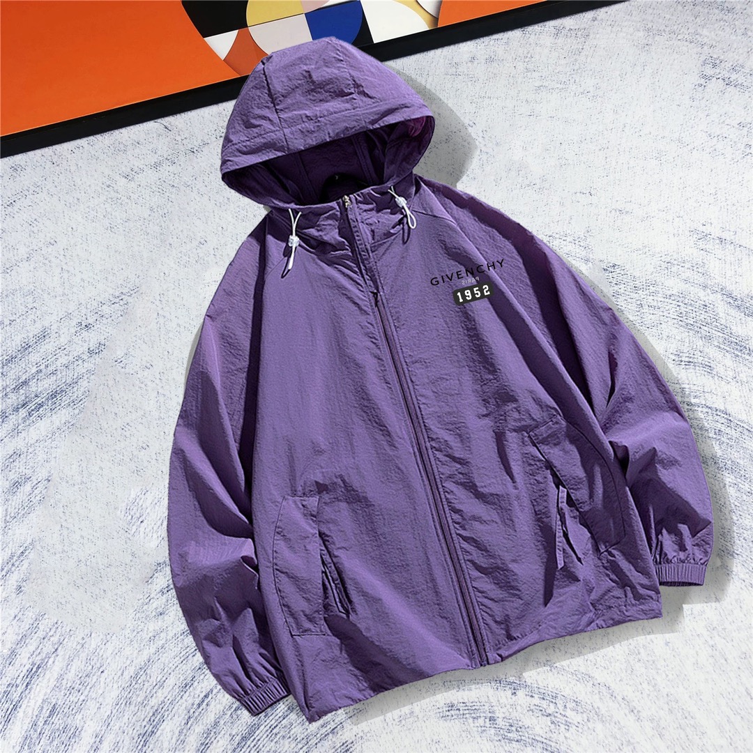 NO:124669,The original order on the official website can wear 220 kilograms. Couple model. Givenchy Givenchy 2025 new model!  New style of thin jacket thin jacket with thin jacket with high version and high quality original fabric same style as internet celebrities with mold opening custom hardware accessories very comfortable super versatile and beautiful jacket Non-market ordinary version, random comparison, absolutely guaranteed quality Color picture S-4XL (order to report height and weight), given, given, given, jackets & coats, jackets & coats, alexander wang19860909官网原单货 可穿220斤 情侣款 纪梵希Givenchy 2025新款！新款防嗮衣薄外套薄夹克  高版本高品质 原版面料网红明星同款 开模定制五金辅料 感非常舒服 超级百搭好看的一款外套 非市场普通版本 随意对比 品质绝对保证 颜色图色 尺码S-4XL（下单报身高体重）,,givenchy,givenchy,jackets & coats,jackets & coats,alexander wang,Men's clothing