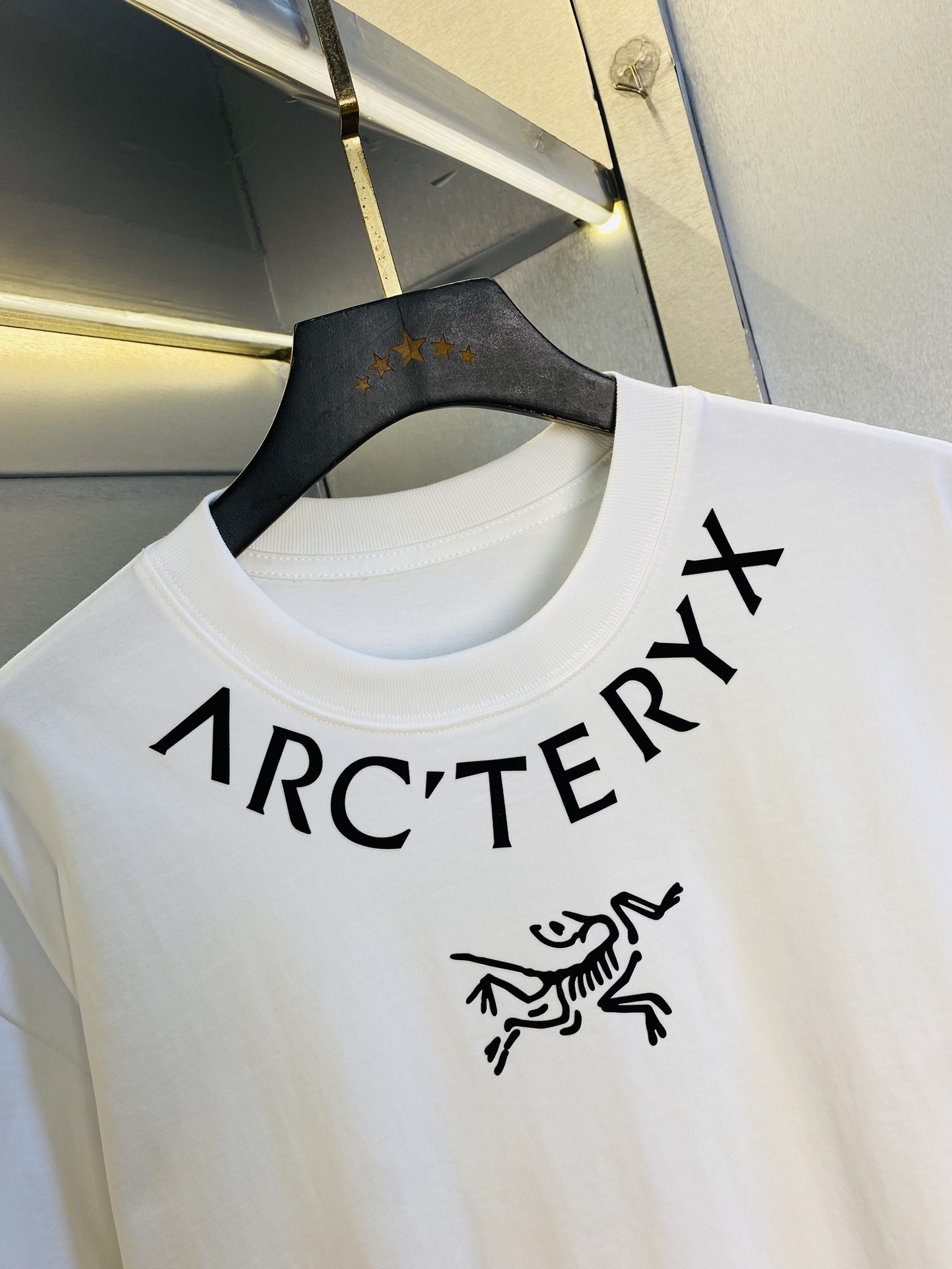 P230 🔥穿210斤 胖子福音 情侣装💞始祖鸟Arcteryx 原单品质 2025最新款 男装短袖T恤 精选专柜订制顶级🐥丝光棉🐥进口面料 所有细节做工完美1比1复刻 还原正品百分百 原版五金 高端订制辅料 原厂原标 上身效果超赞！码数偏大：M-3XL(175/130斤穿M)