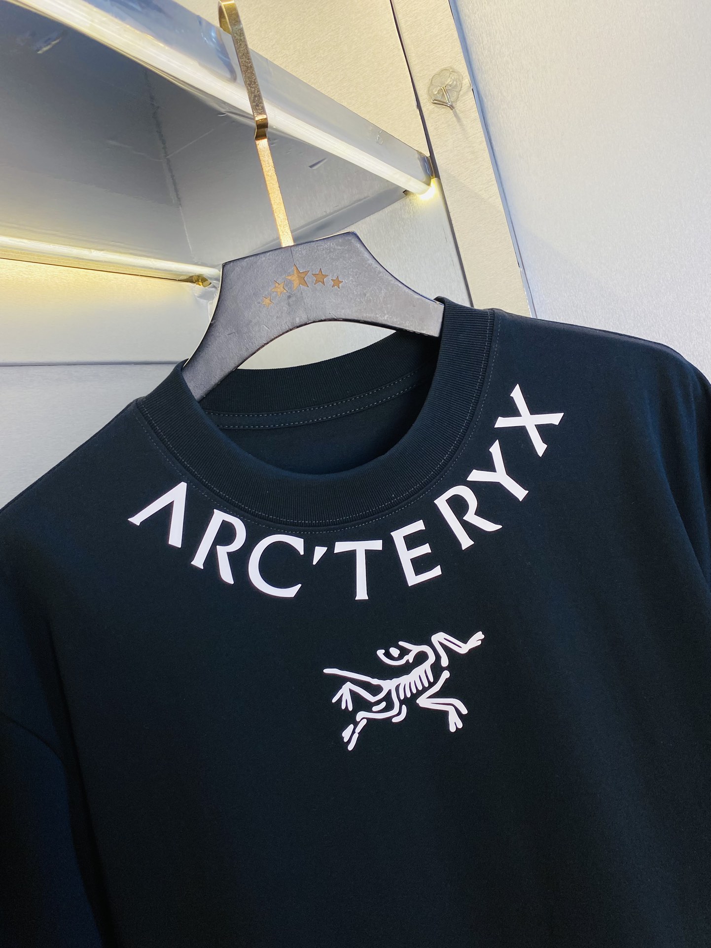P230 🔥穿210斤 胖子福音 情侣装💞始祖鸟Arcteryx 原单品质 2025最新款 男装短袖T恤 精选专柜订制顶级🐥丝光棉🐥进口面料 所有细节做工完美1比1复刻 还原正品百分百 原版五金 高端订制辅料 原厂原标 上身效果超赞！码数偏大：M-3XL(175/130斤穿M)