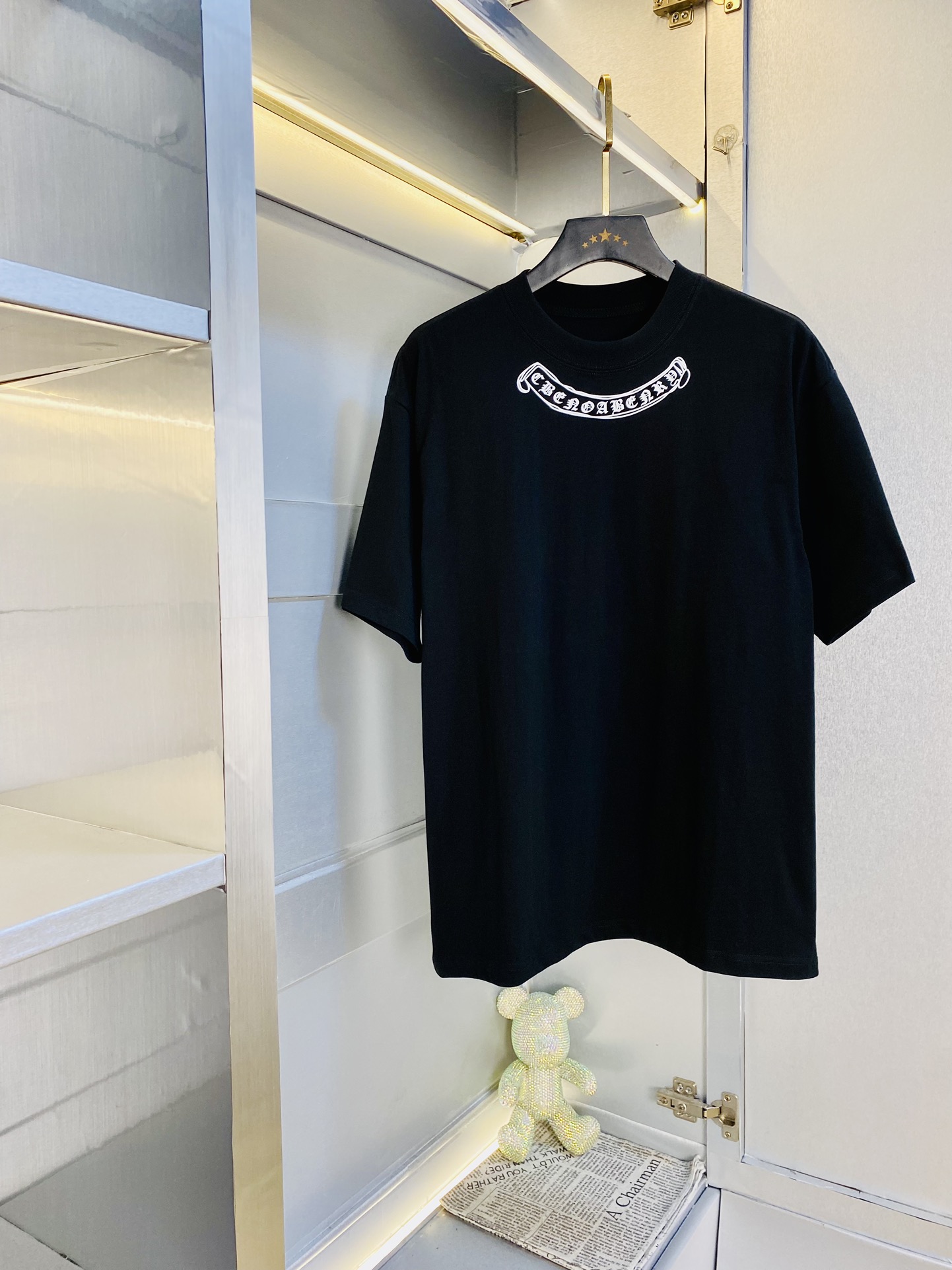 NO:466770,Wear 240 pounds, Fatty Gospel, Couple outfit, ChroSeHearts original quality, latest style, short-sleeved T-shirt, selected counter customized top mercerized cotton imported fabric, all details are perfectly 1 to 1 replica, restore the authentic 100% original hardware, high-end customized auxiliary materials, original factory original standard, excellent upper body effect!  S-3XL (175/130 catties S), chrome hearts, T-shirt, tees, t-shirt, alexander wang19860909穿240斤 胖子福音 情侣装克罗心ChroSeHearts原单品质 最新款 短袖T恤 精选专柜订制顶级丝光棉进口面料 所有细节做工完美1比1复刻 还原正品百分百 原版五金 高端订制辅料 原厂原标 上身效果超赞！码数偏大S-3XL(175/130斤穿S),,chrome hearts,T-shirt,tees，t-shirt,alexander wang,Men's clothing