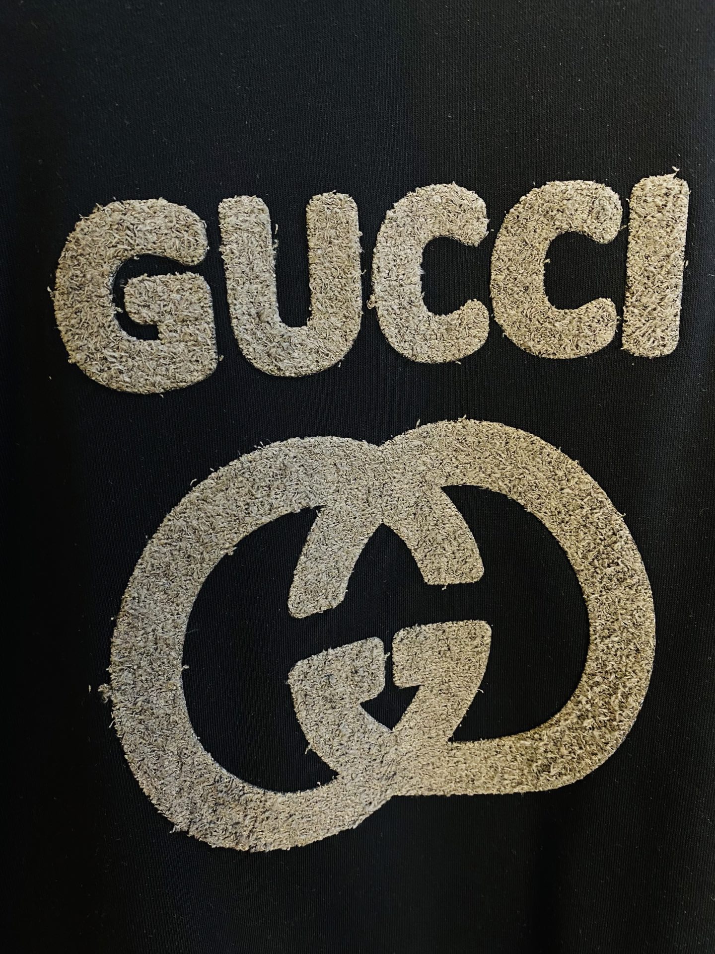 双丝光棉！P220 官网款 可穿200斤🔥 古奇Gucci 原单品质 注意内里不是毛圈⭕  内里丝光棉！三标齐全 2025最新款 衣服男装卫衣T恤 精选专柜订制顶级🐥双丝光棉🐥进口面料 所有细节做工完美1比1复刻 还原正品百分百 原版五金 高端订制辅料 原厂原标 上身效果超赞！码数:M-4XL