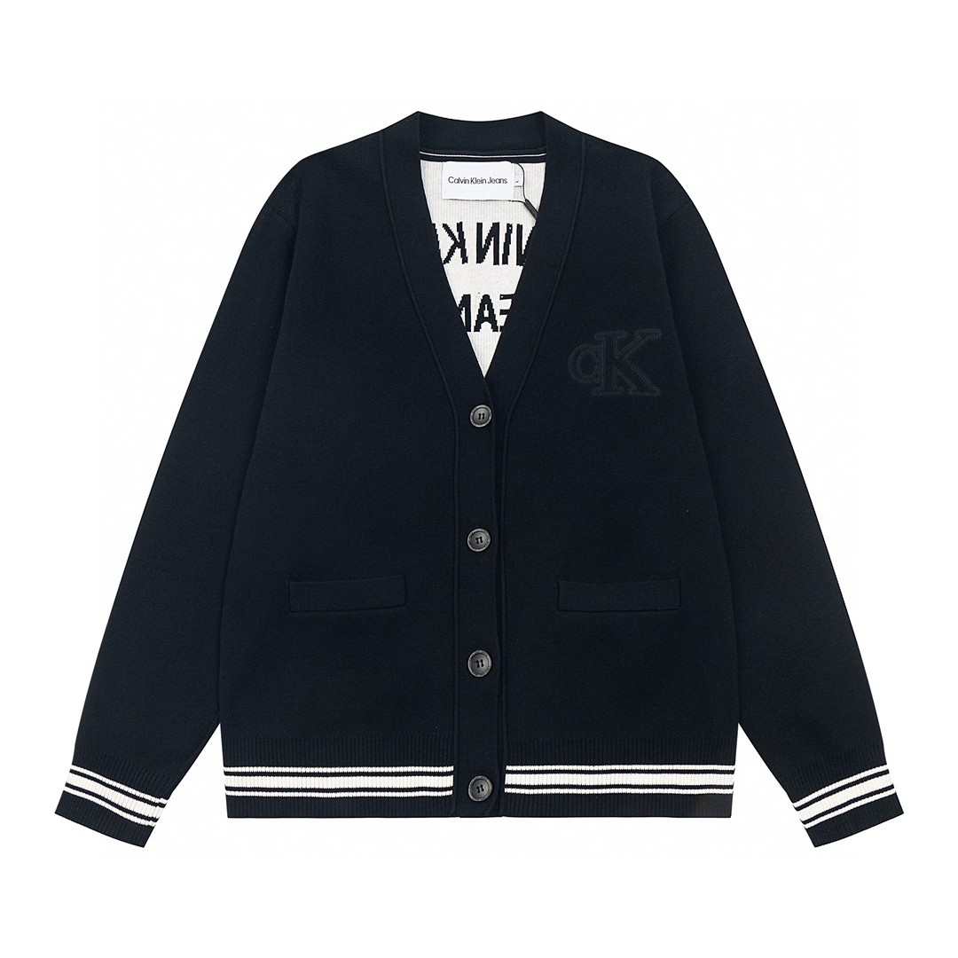 Calvin Klein Jeans V-Neck Cardigan - Stylish and Comfortable Knitwear