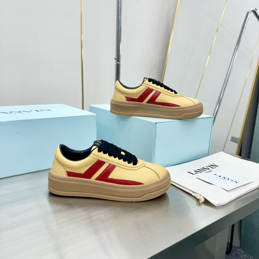 Colorful Van Shoes at Plant P. 650: LANVIN LAB x FUTURE Same-Sex Cash Leisure Shoes - 图片 7