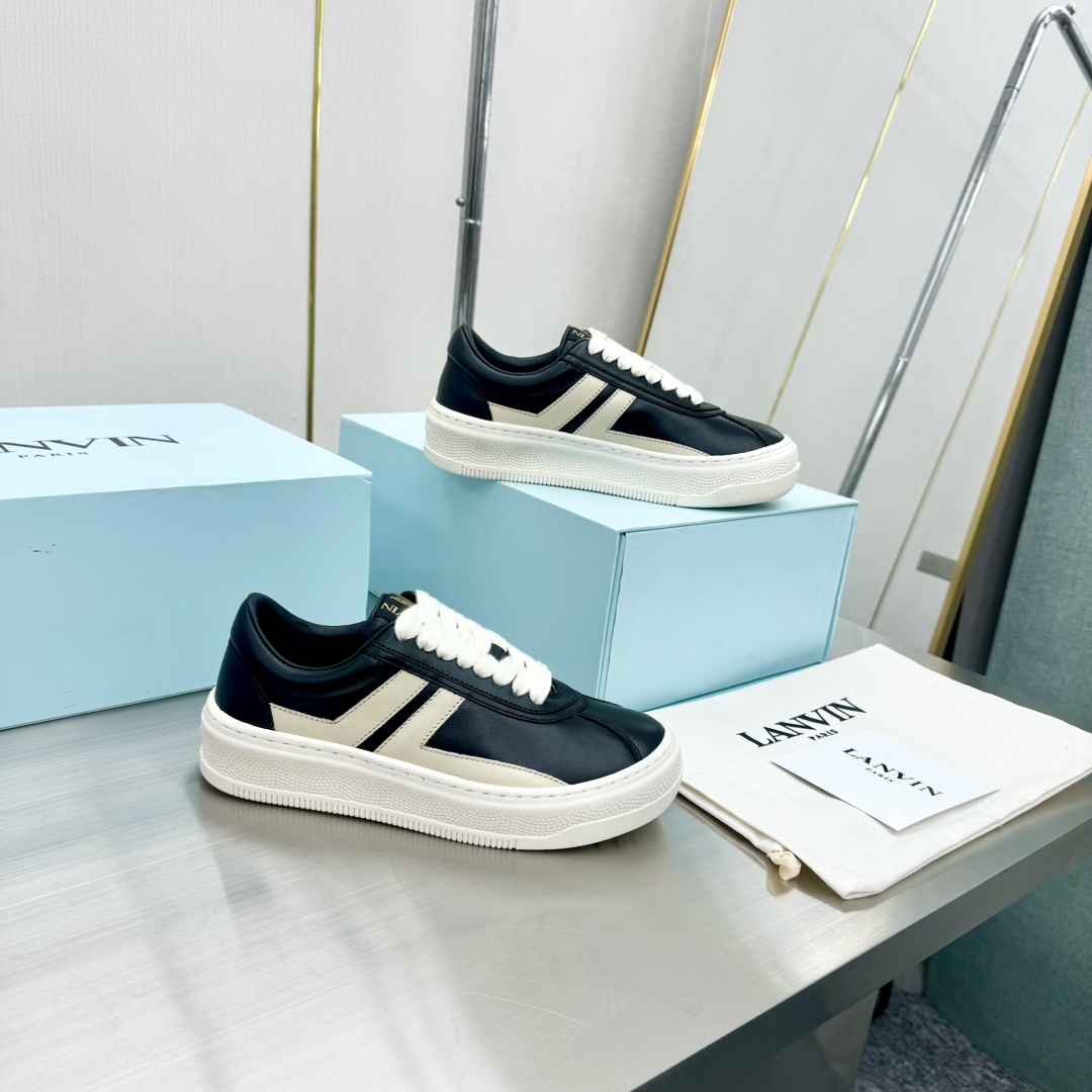 Colorful Van Shoes at Plant P. 650: LANVIN LAB x FUTURE Same-Sex Cash Leisure Shoes. - 图片 8