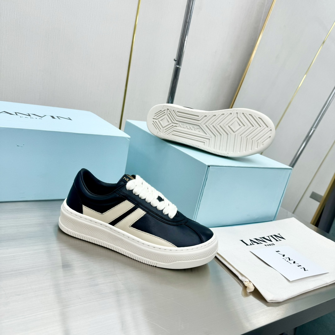 Colorful Van Shoes at Plant P. 650: LANVIN LAB x FUTURE Same-Sex Cash Leisure Shoes. - 图片 9