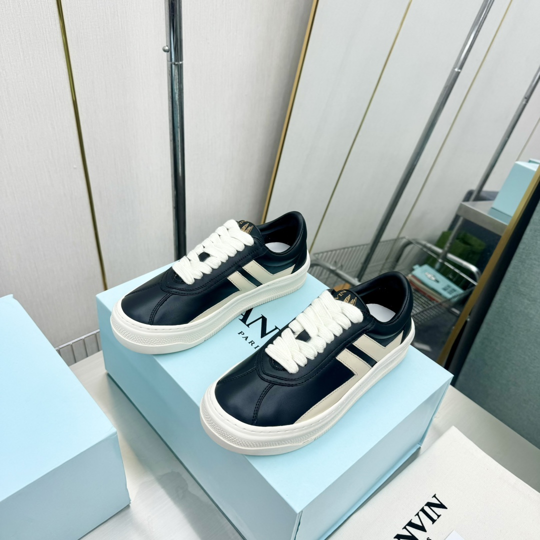 Colorful Van Shoes at Plant P. 650: LANVIN LAB x FUTURE Same-Sex Cash Leisure Shoes. - 图片 3