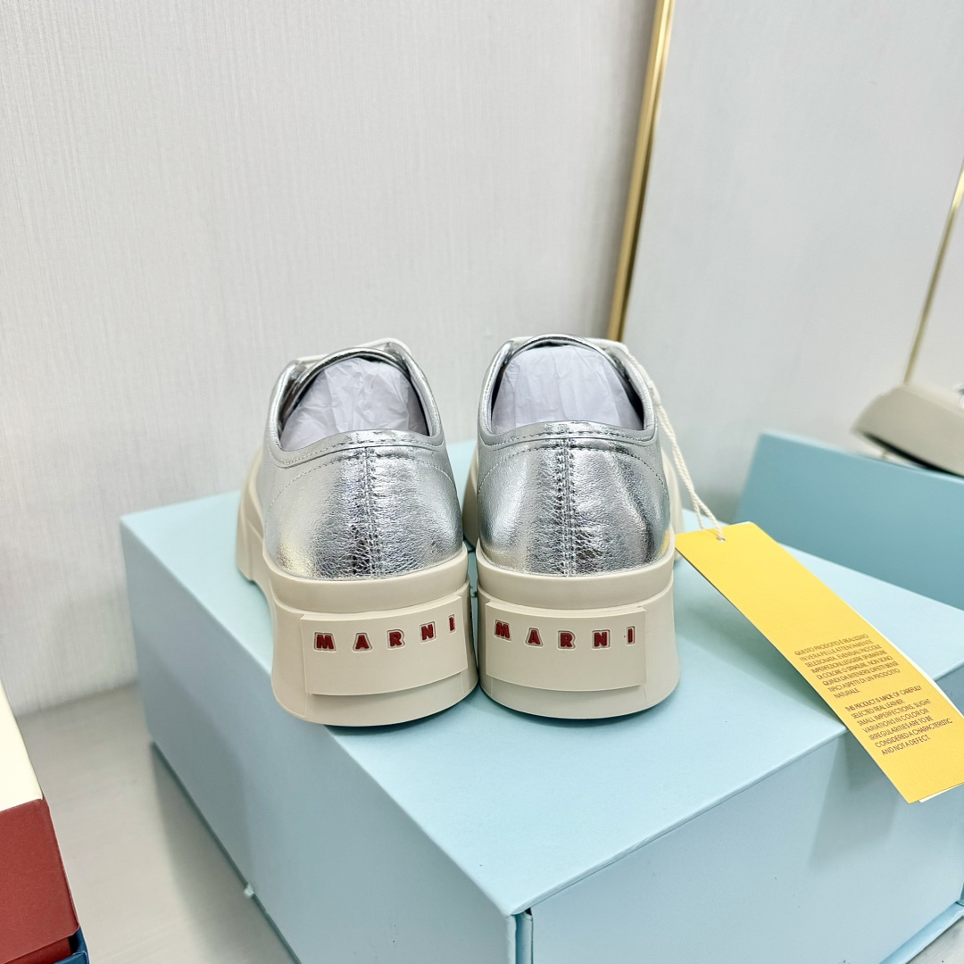 Marni 2021 Top Version Skull Skin Shoe: 1:1 Custom, Comfortable, Sheepskin Inside - 图片 8