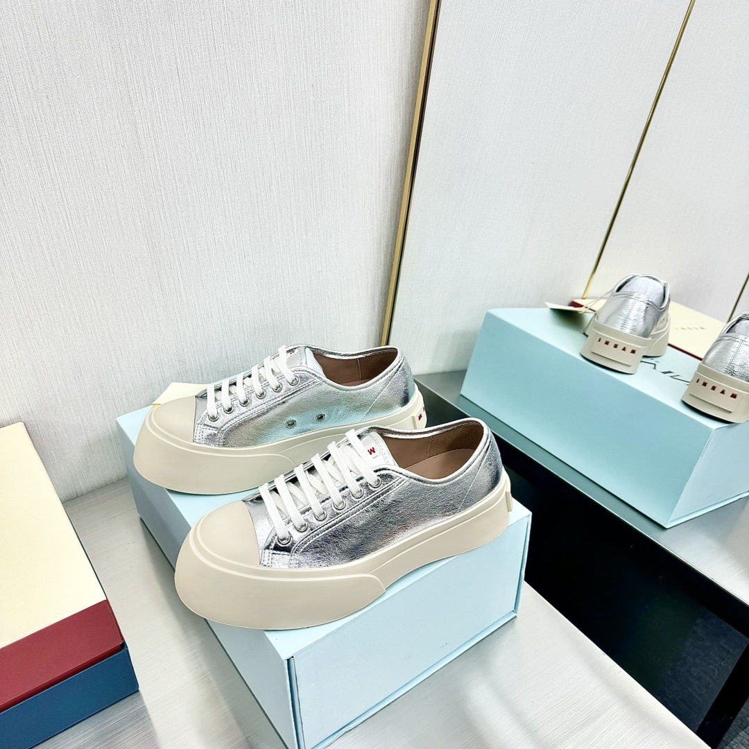 Marni 2021 Top Version Skull Skin Shoe: 1:1 Custom, Comfortable, Sheepskin Inside - 图片 6