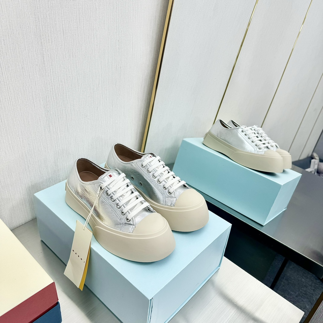 Marni 2021 Top Version Skull Skin Shoe: 1:1 Custom, Comfortable, Sheepskin Inside - 图片 4