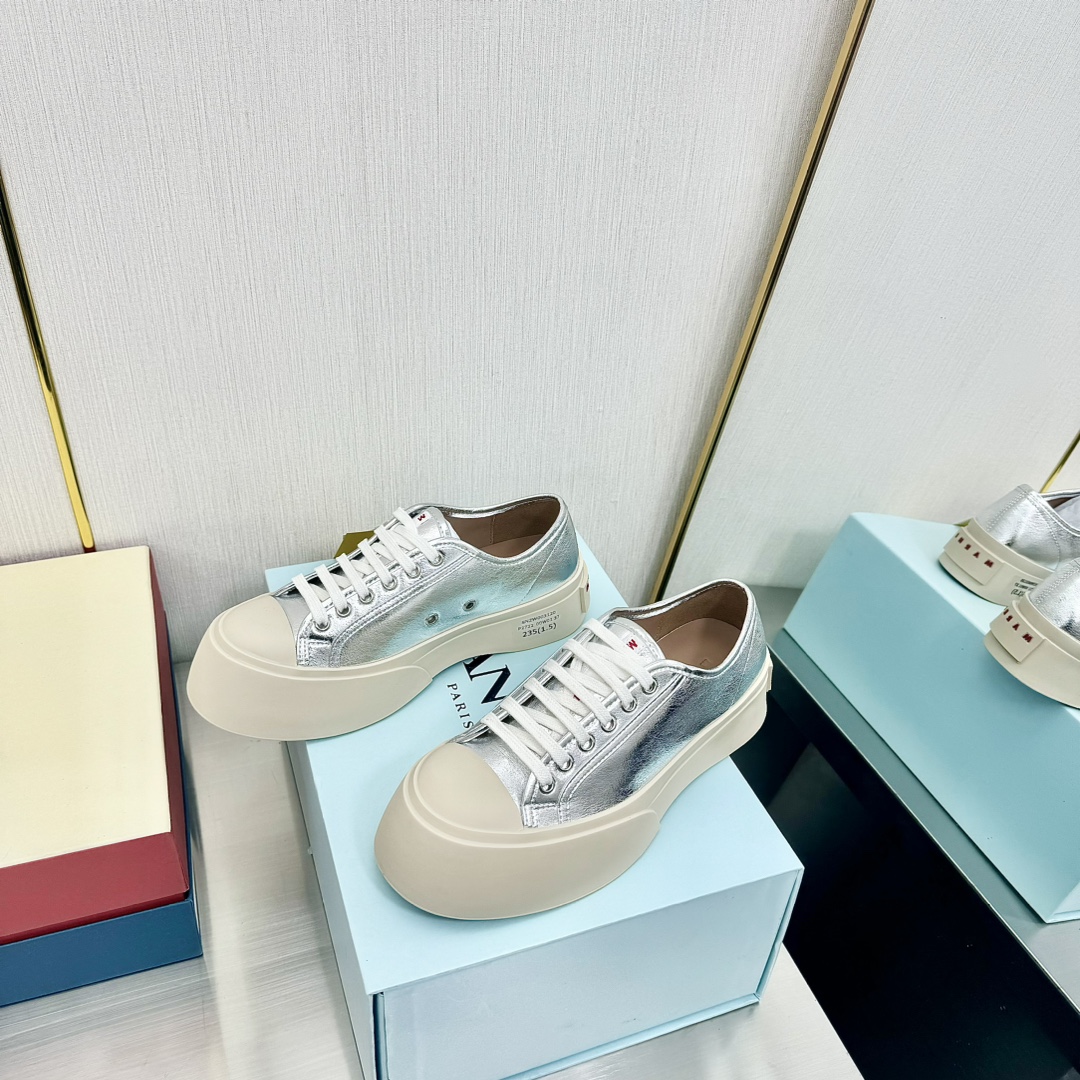 Marni 2021 Top Version Skull Skin Shoe: 1:1 Custom, Comfortable, Sheepskin Inside - 图片 7