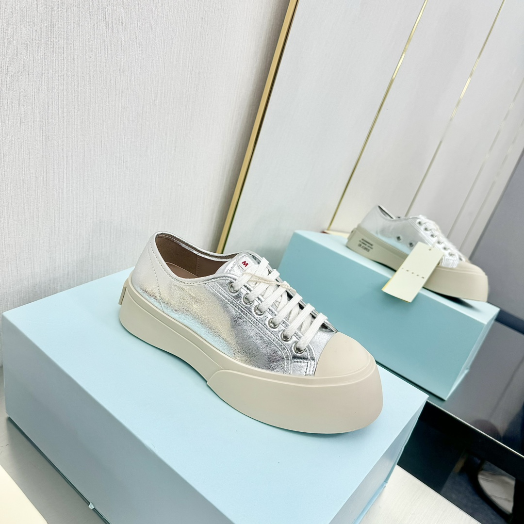 Marni 2021 Top Version Skull Skin Shoe: 1:1 Custom, Comfortable, Sheepskin Inside - 图片 3