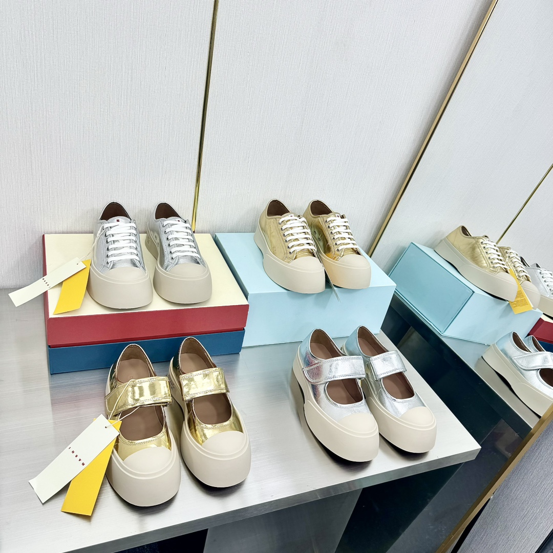 Marni 2021 Top Version Skull Skin Shoe: 1:1 Custom, Comfortable, Sheepskin Inside - 图片 9