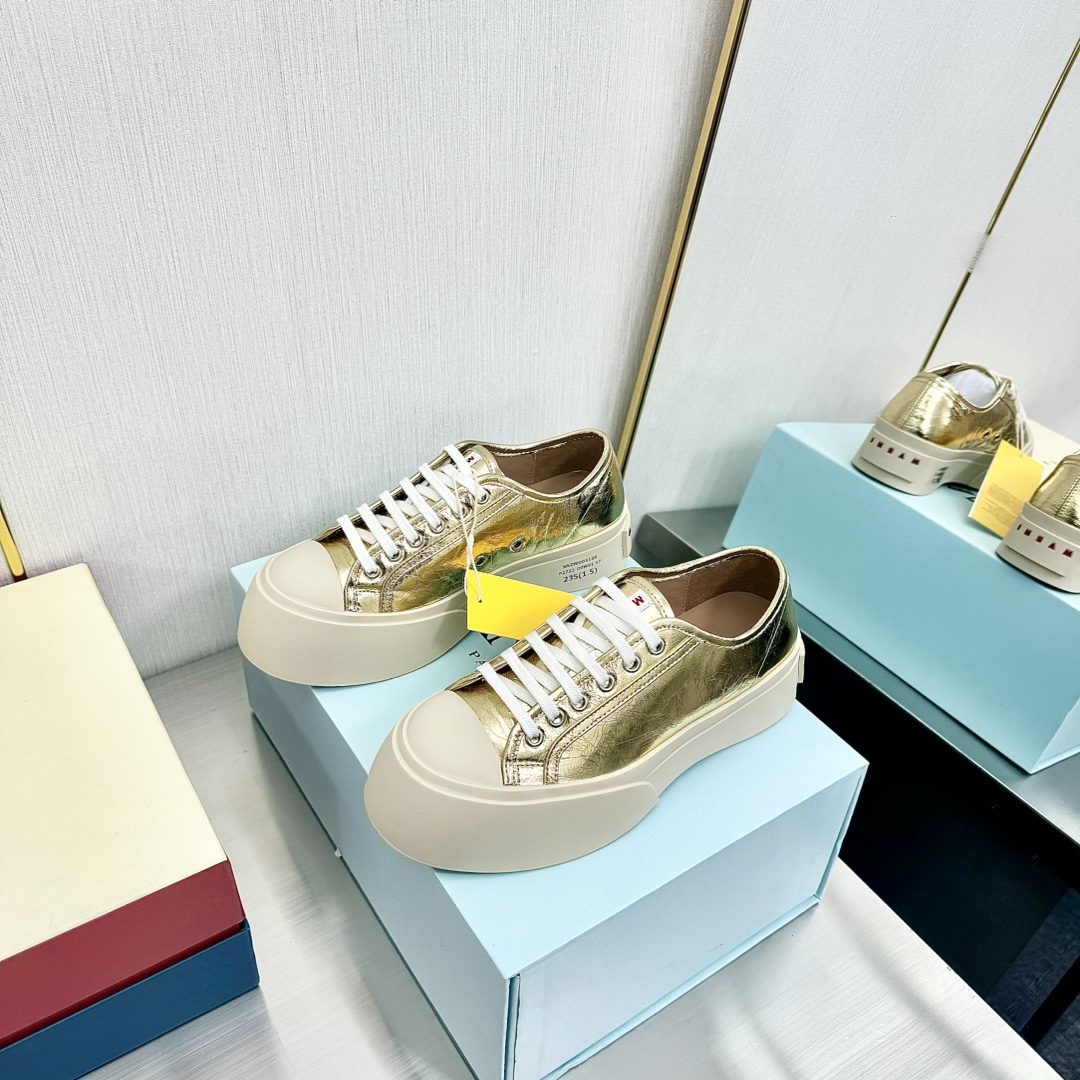 Marni 2021 Shoe: Top Version Skull Skin, Exclusive 1:1 Custom Comfort, Sheepskin Inside - 图片 2
