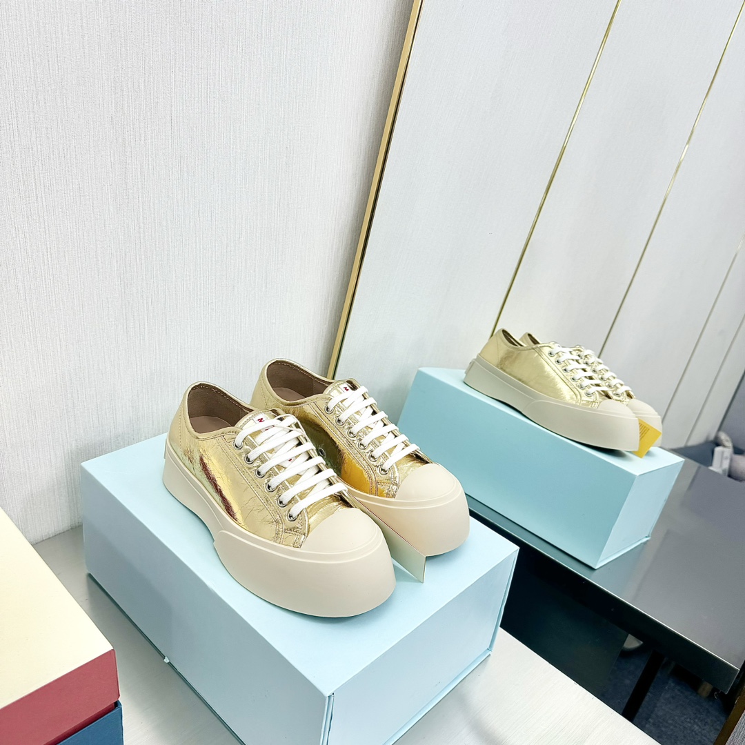 Marni 2021 Shoe: Top Version Skull Skin, Exclusive 1:1 Custom Comfort, Sheepskin Inside - 图片 5