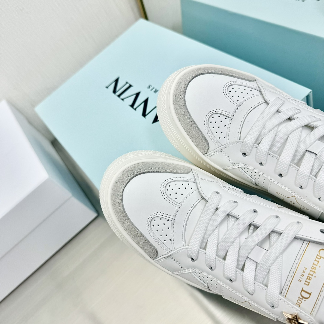 300Dior Dior Última Star Collection Pentagrama Fondo Grueso Zapatos Muffin Zapatillas Casual Zapatil