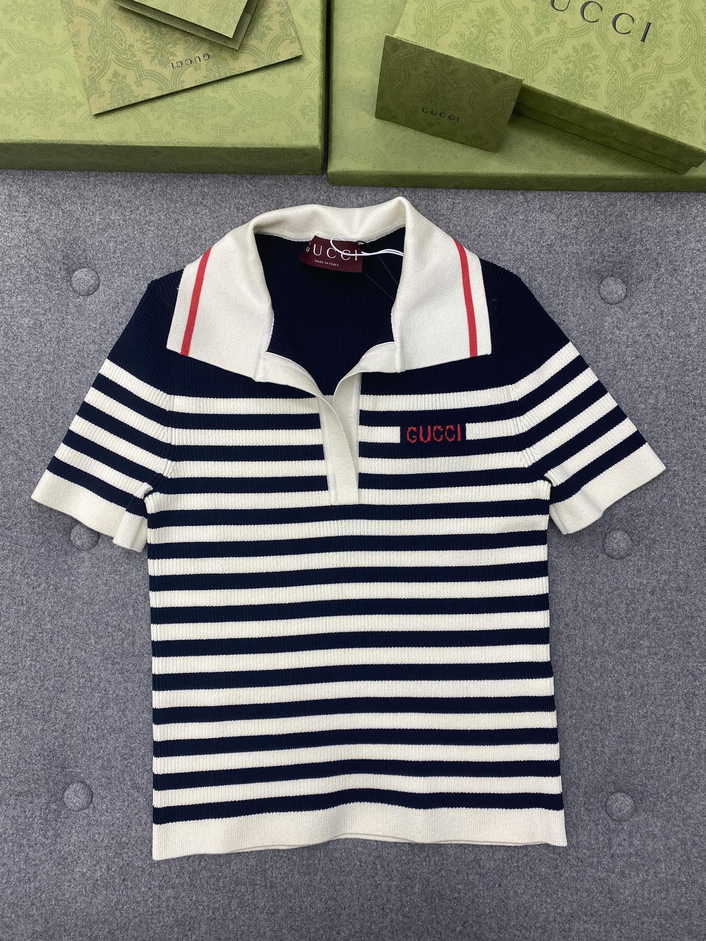 Gucci Knockoff
 Clothing Polo Shirts & Blouses Cotton Knitting