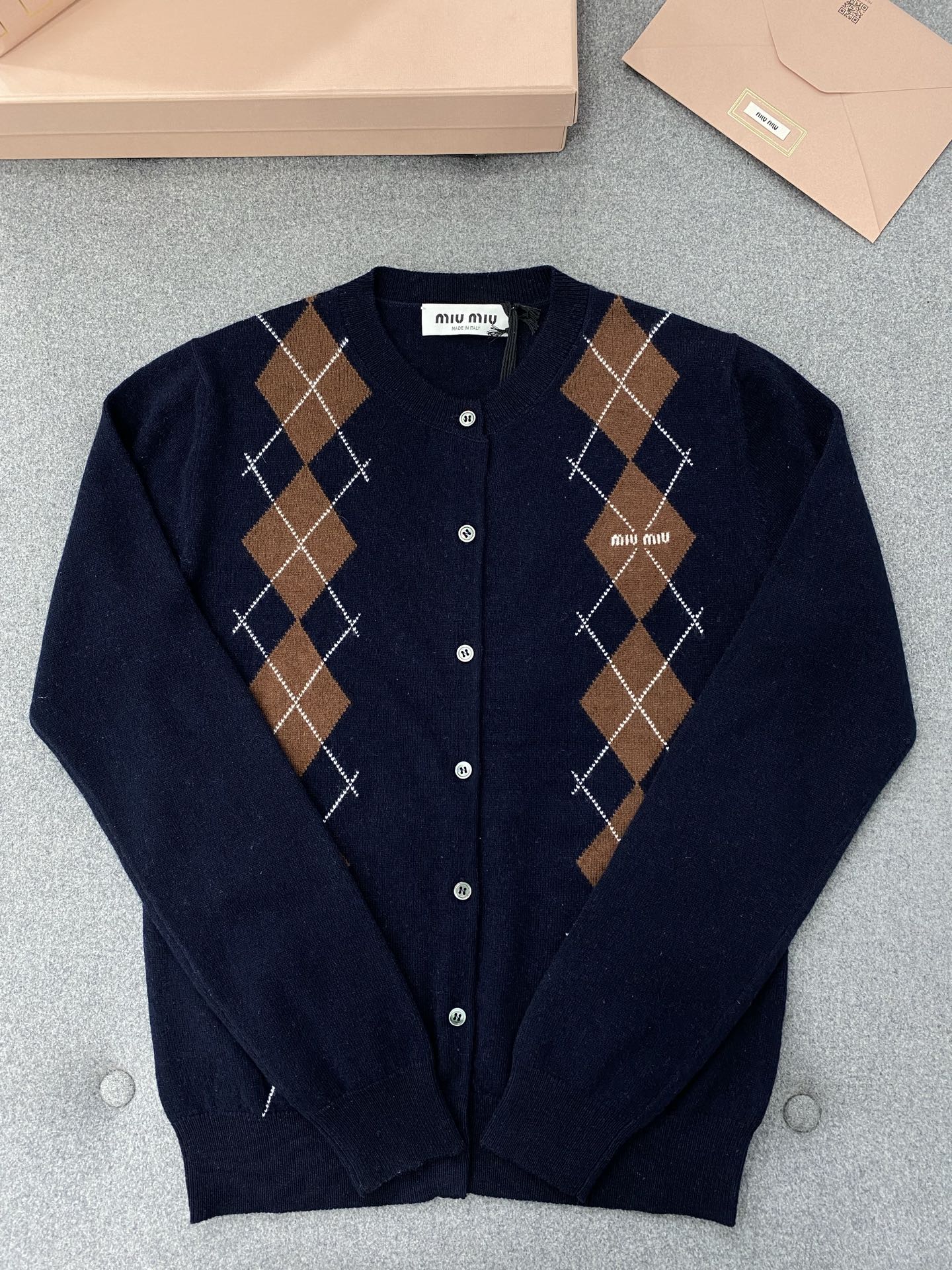 미우미우 여성 가디건 129765 Miu Miu Cardigan 썸네일 이미지