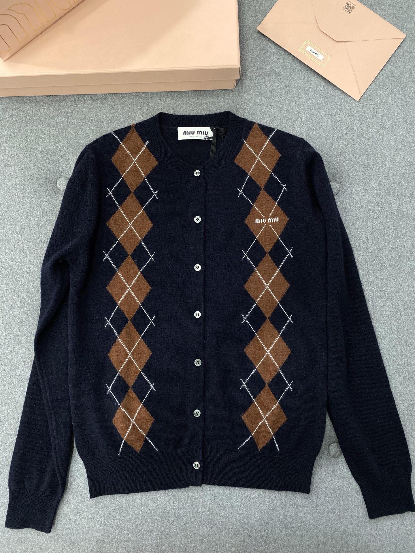 미우미우 여성 가디건 129765 Miu Miu Cardigan 썸네일 이미지