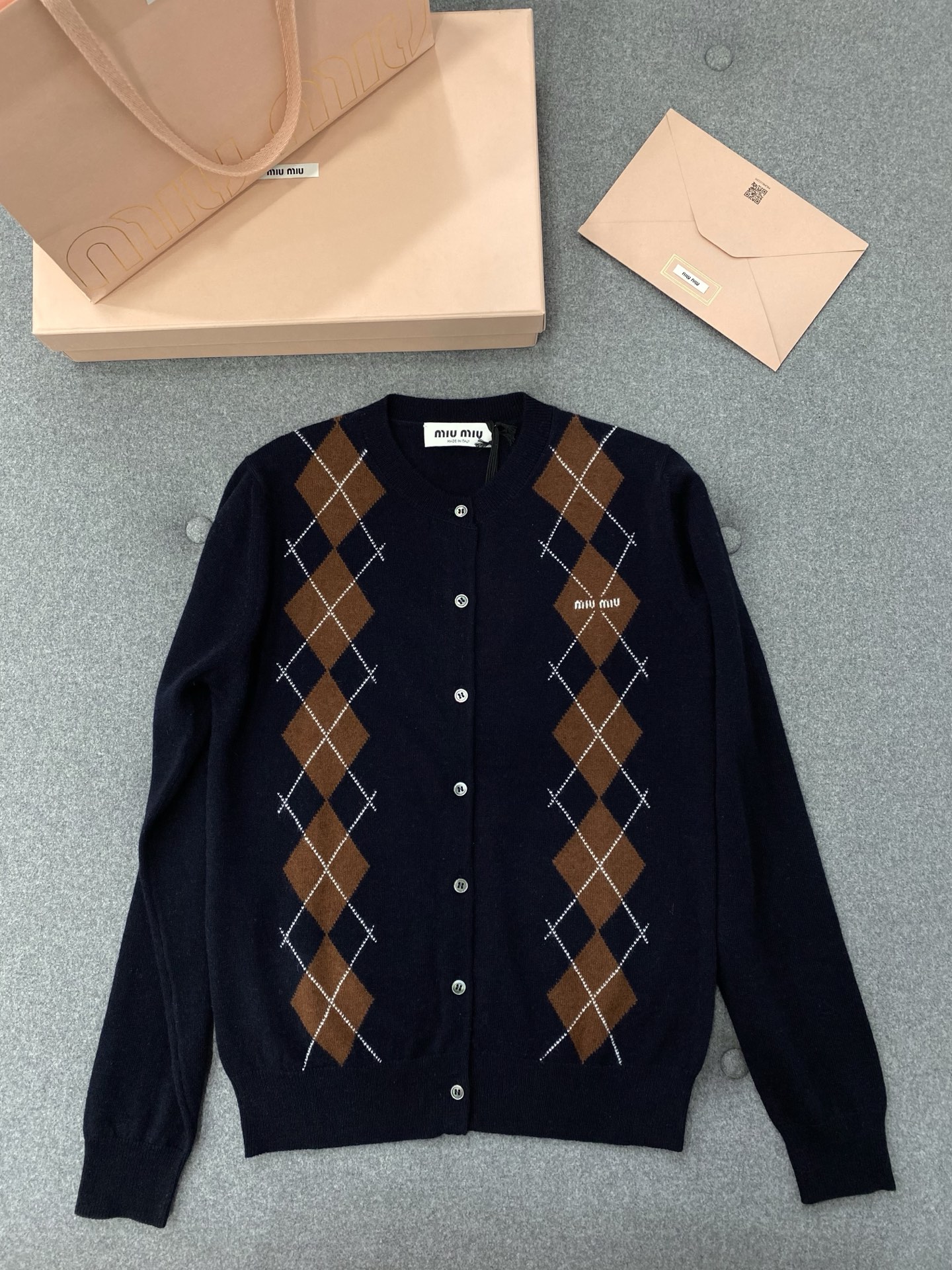 미우미우 여성 가디건 129765 Miu Miu Cardigan