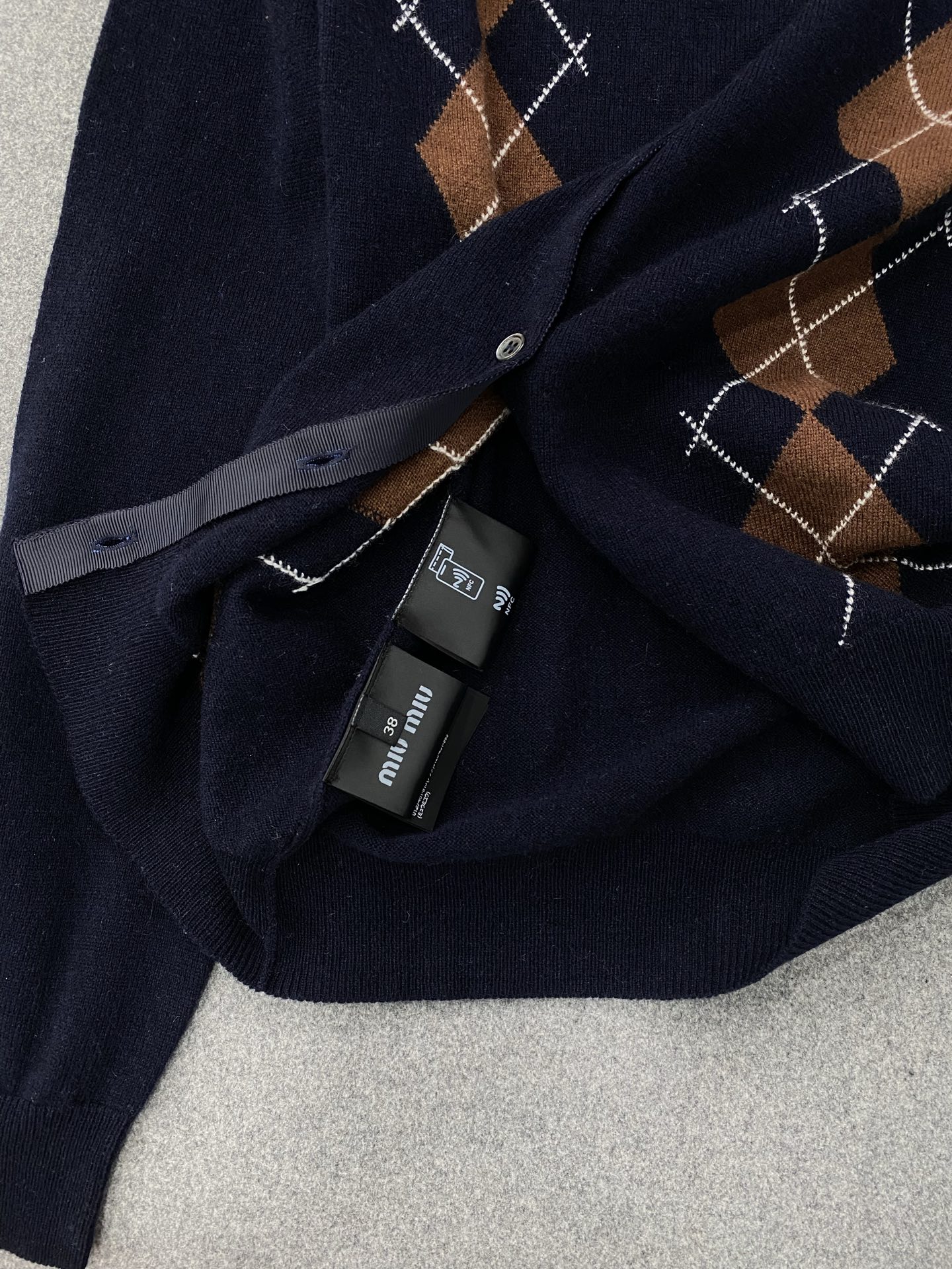 미우미우 여성 가디건 129765 Miu Miu Cardigan 썸네일 이미지