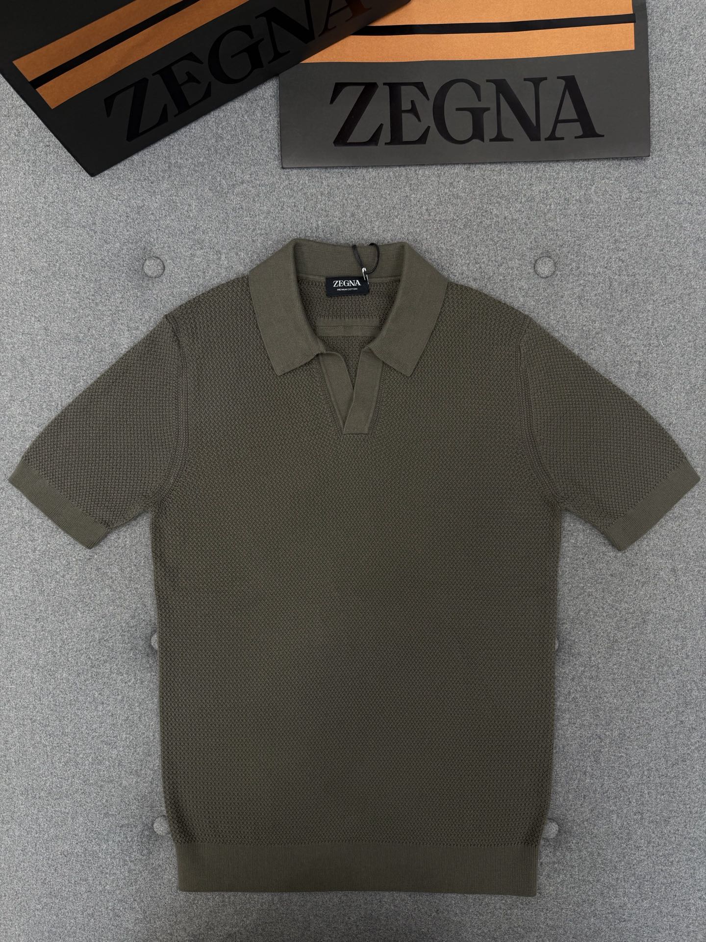 제냐 남성 반팔 129750 Zegna T Shirt 썸네일 이미지