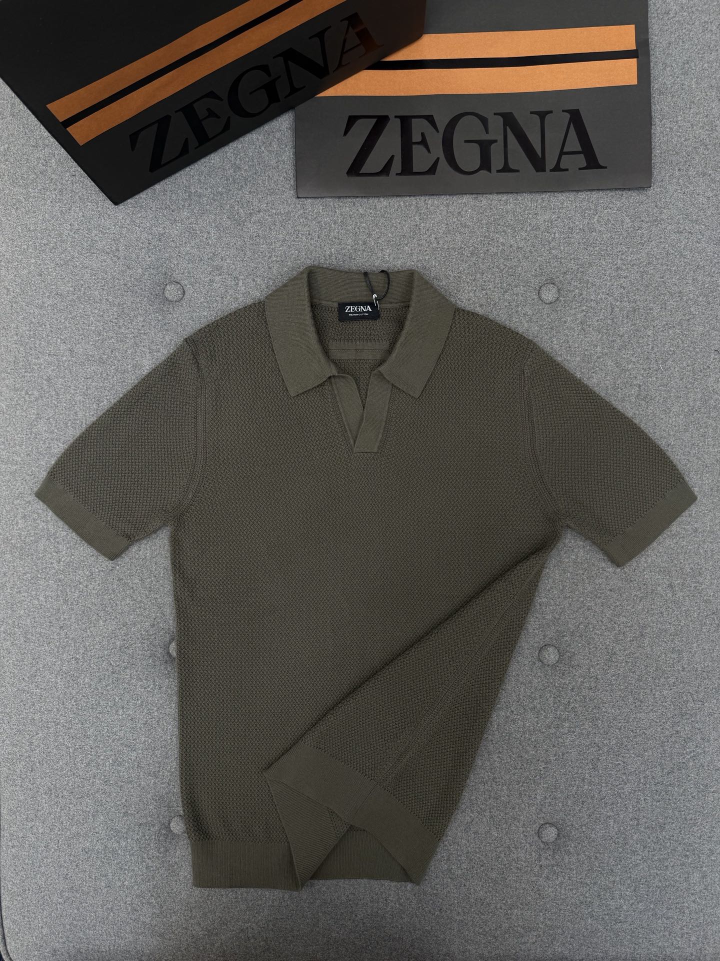 제냐 남성 반팔 129750 Zegna T Shirt 썸네일 이미지