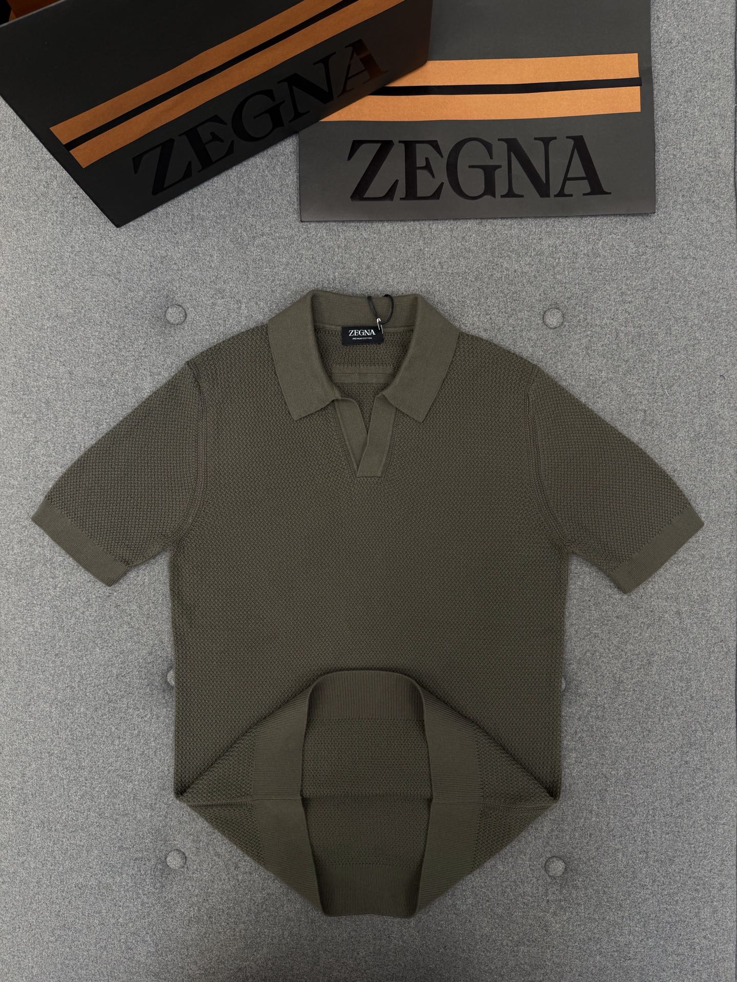 제냐 남성 반팔 129750 Zegna T Shirt 썸네일 이미지