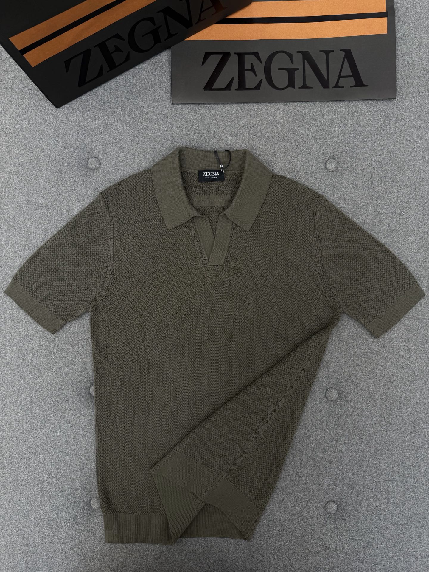 제냐 남성 반팔 129750 Zegna T Shirt 썸네일 이미지