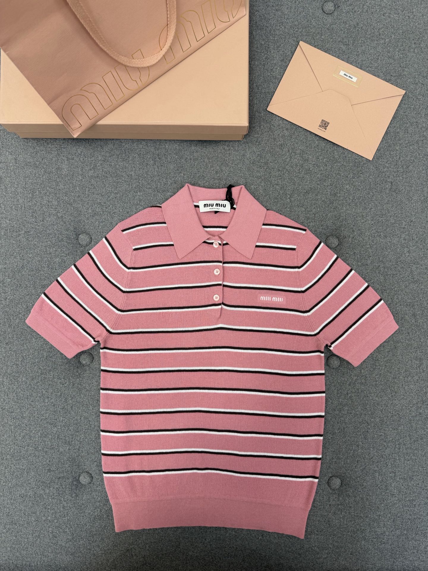 미우미우 여성 반팔 116917 Miu Miu T Shirt