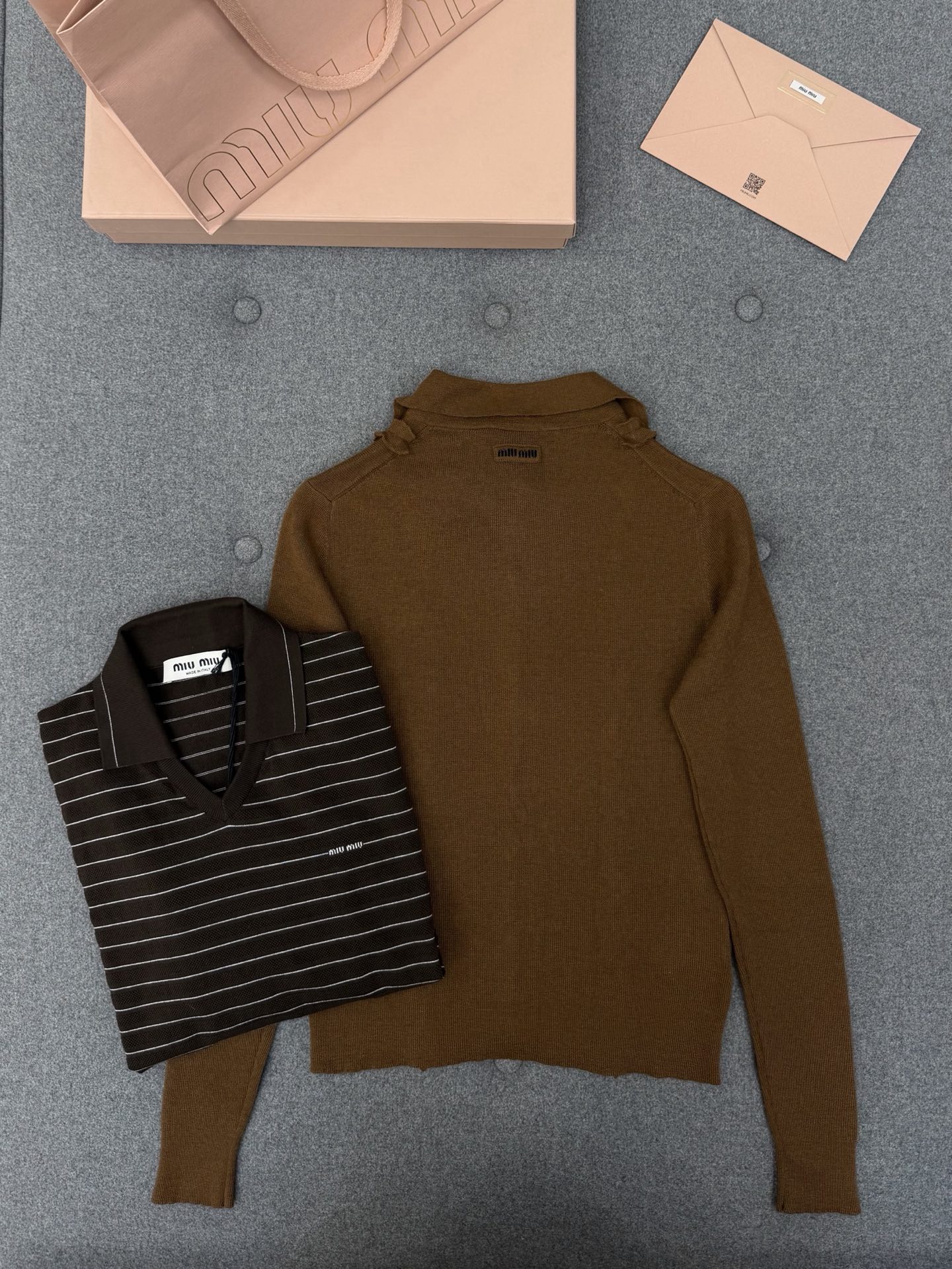 미우미우 여성 가디건 132826 Miu Miu Cardigan 썸네일 이미지