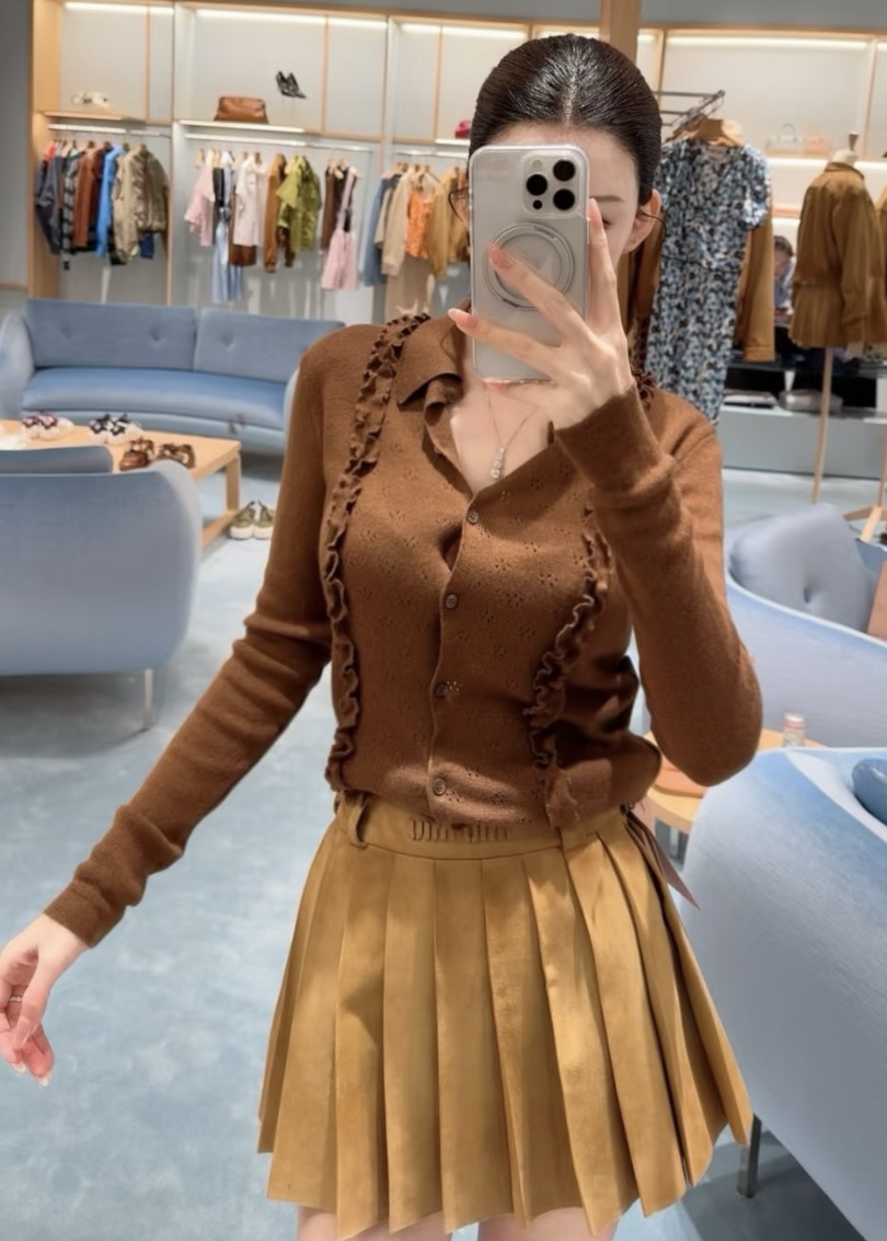 미우미우 여성 가디건 132826 Miu Miu Cardigan 썸네일 이미지