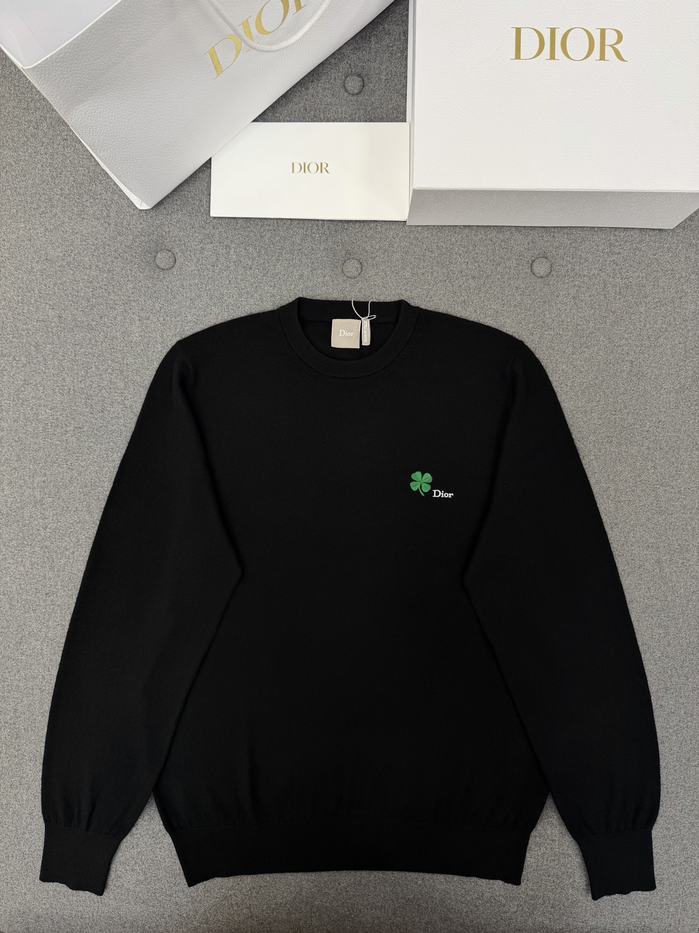 Black Crew Neck Sweater