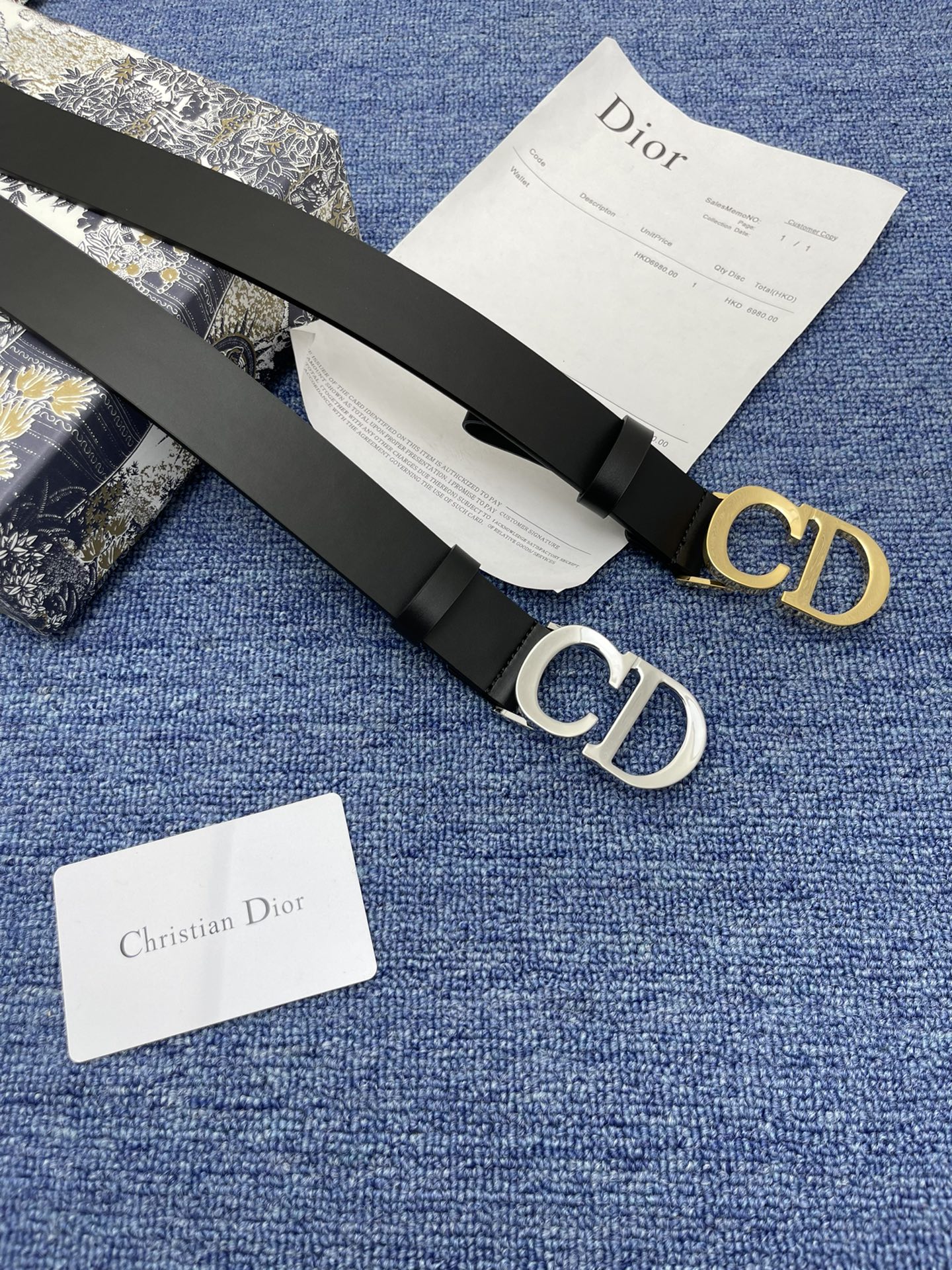 Dior 3.0cm nuevo colgante de lujo de dos colores