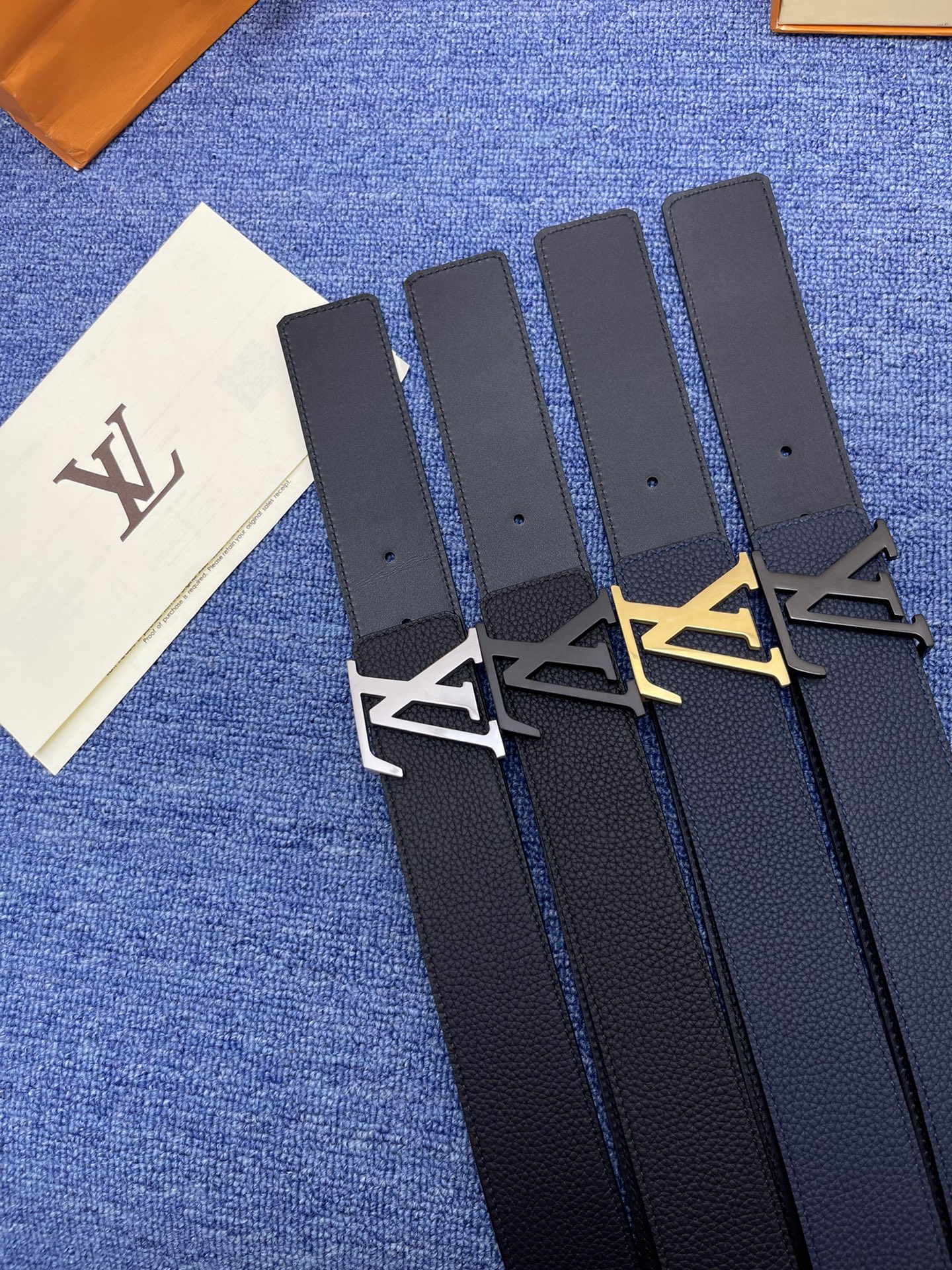 LV4.0cm premium men's belt