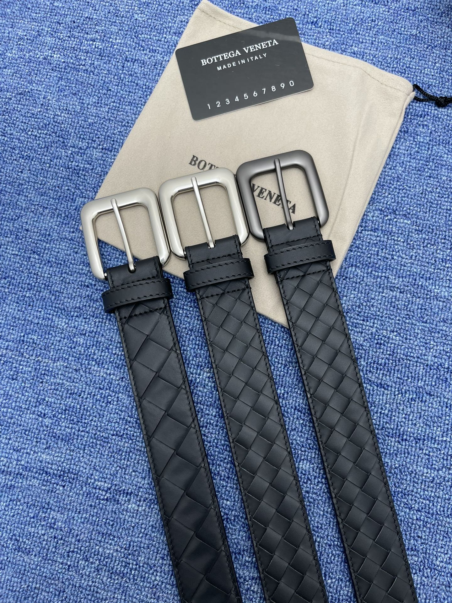 BV3.5cm nuevo modelo cinturón de hombre de calidad